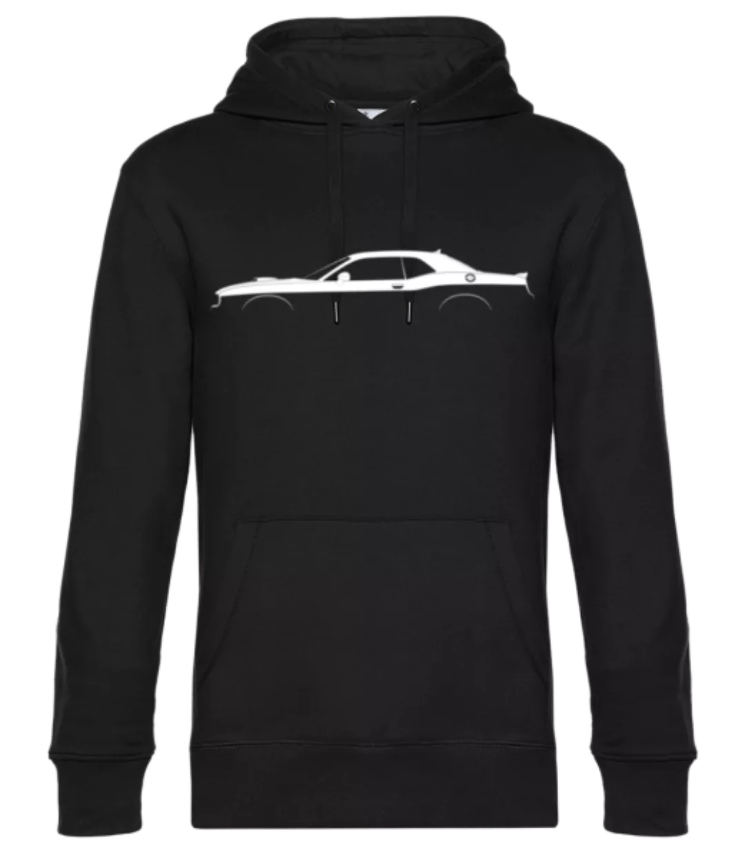 'Dodge Challenger 392 SPS' Silhouette · Unisex Premium Hoodie günstig online kaufen