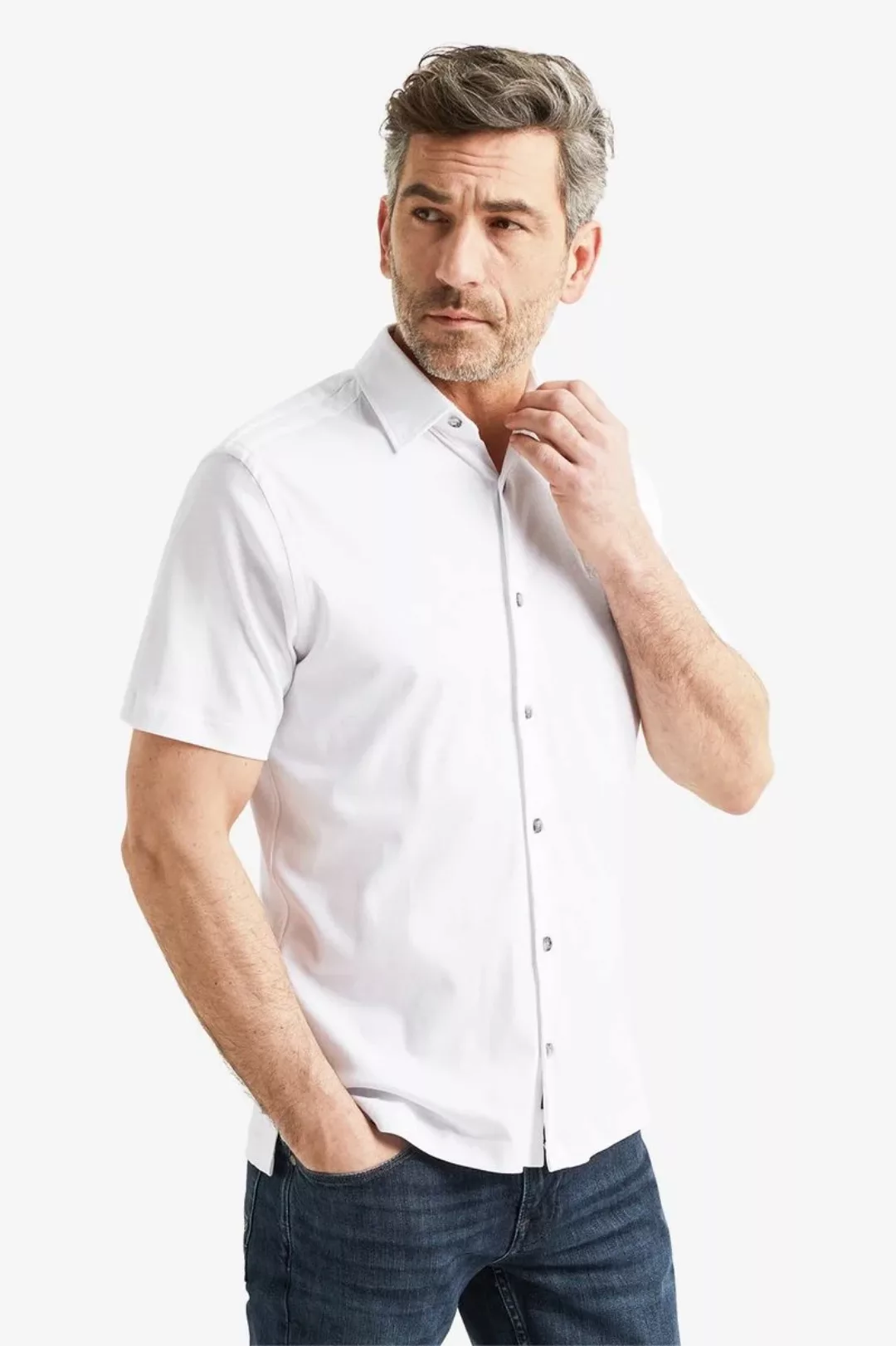 Vanguard Short Sleeve Hemd Weiß - Größe M günstig online kaufen