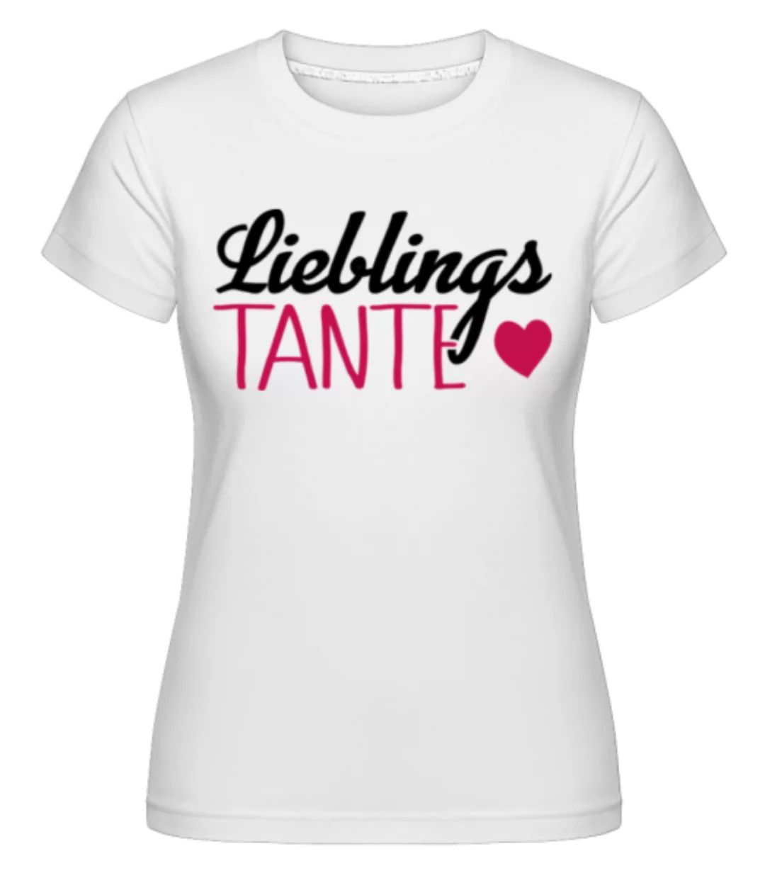 Lieblings Tante · Shirtinator Frauen T-Shirt günstig online kaufen