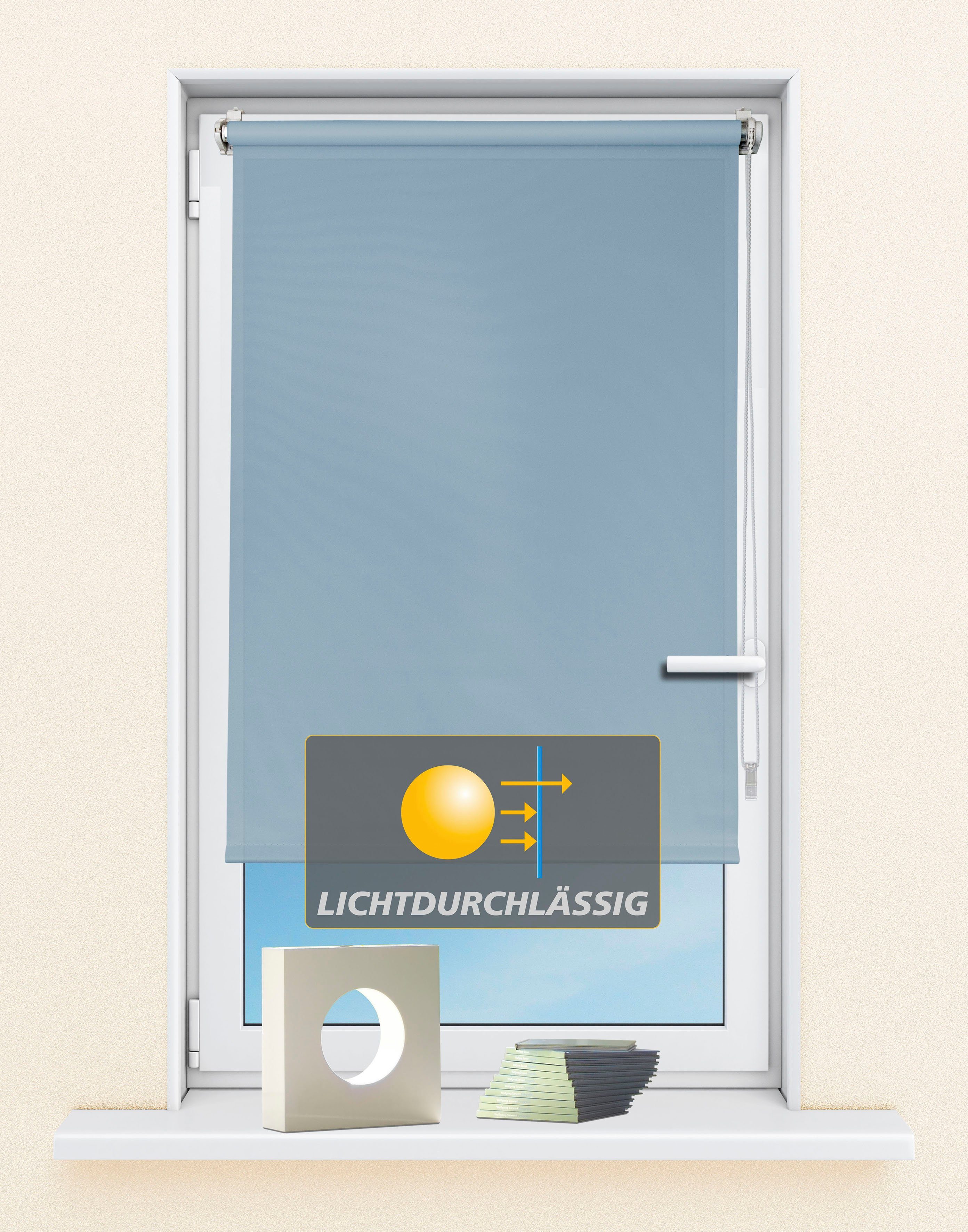 Seitenzugrollo Seitenzugrollo 'Ida', Lichtschutz, Klemmfix, ohne günstig online kaufen