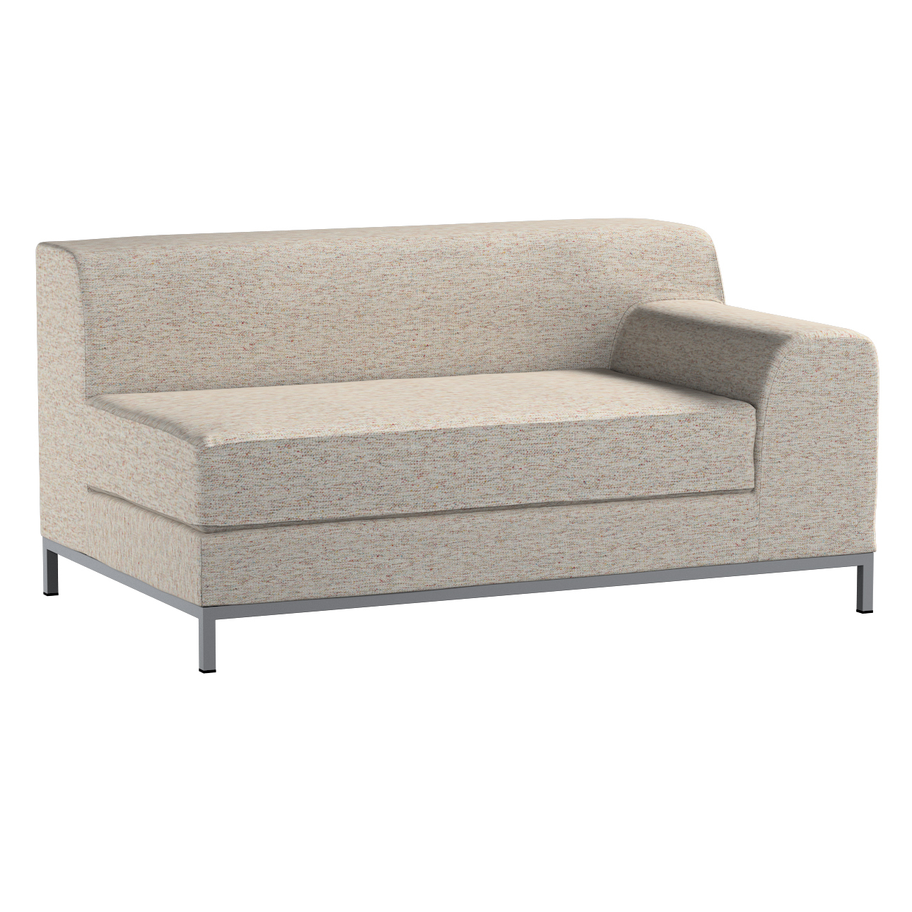 Kramfors 2-Sitzer Sofabezug, Lehne rechts, grau-beige, Bezug für Kramfors 2 günstig online kaufen