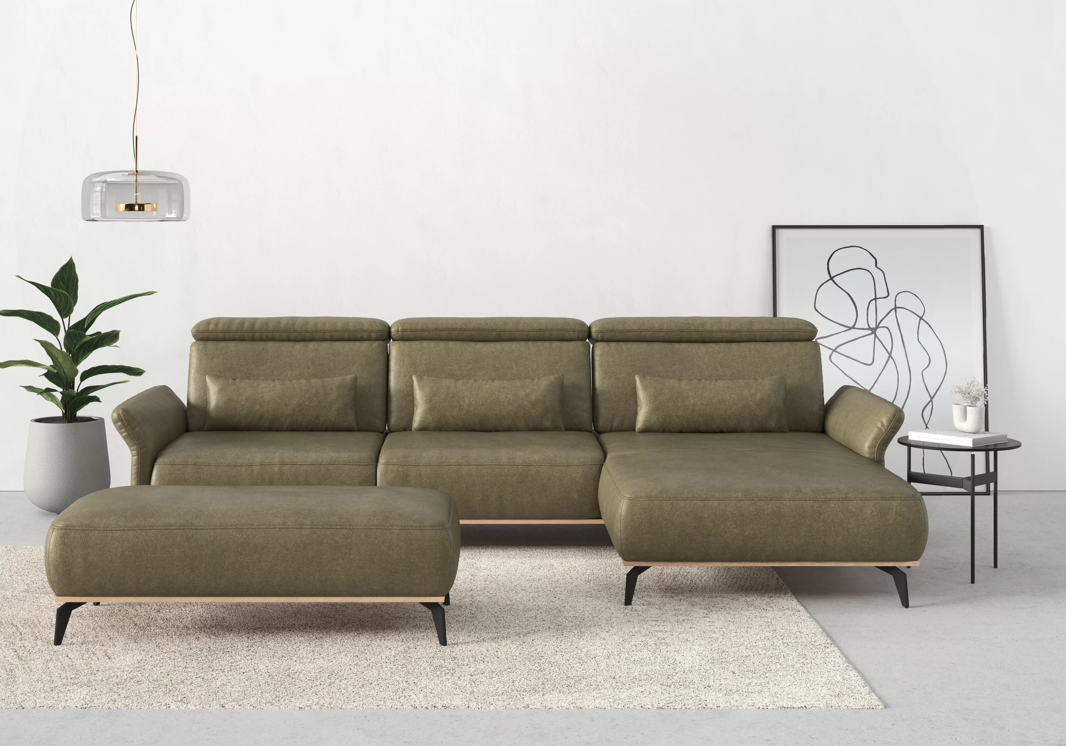 Places of Style Ecksofa "Fjord L-Form" günstig online kaufen