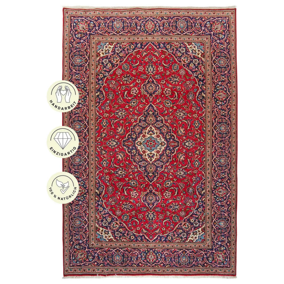 PersaTepp Teppich Ardakan rot B/L: ca. 199x301 cm günstig online kaufen