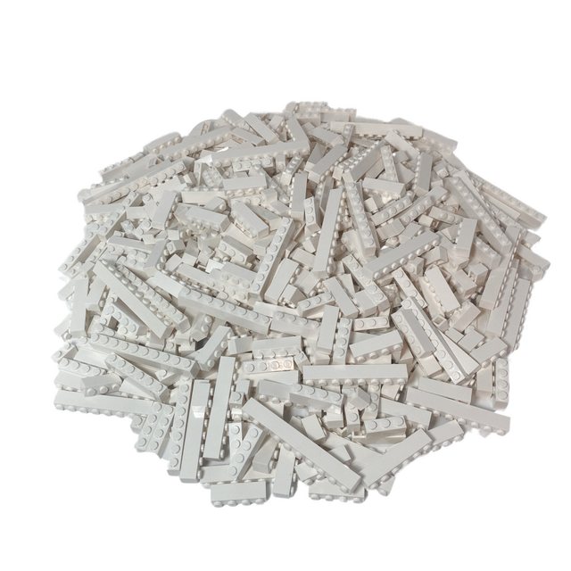 LEGO® Spielbausteine LEGO® 1x1,1x2,1x3,1x4 Steine Hochsteine Weiß Gemischt günstig online kaufen