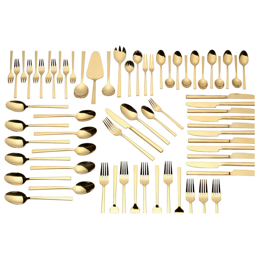 Esmeyer Besteckset Melina gold Edelstahl 68 tlg. günstig online kaufen