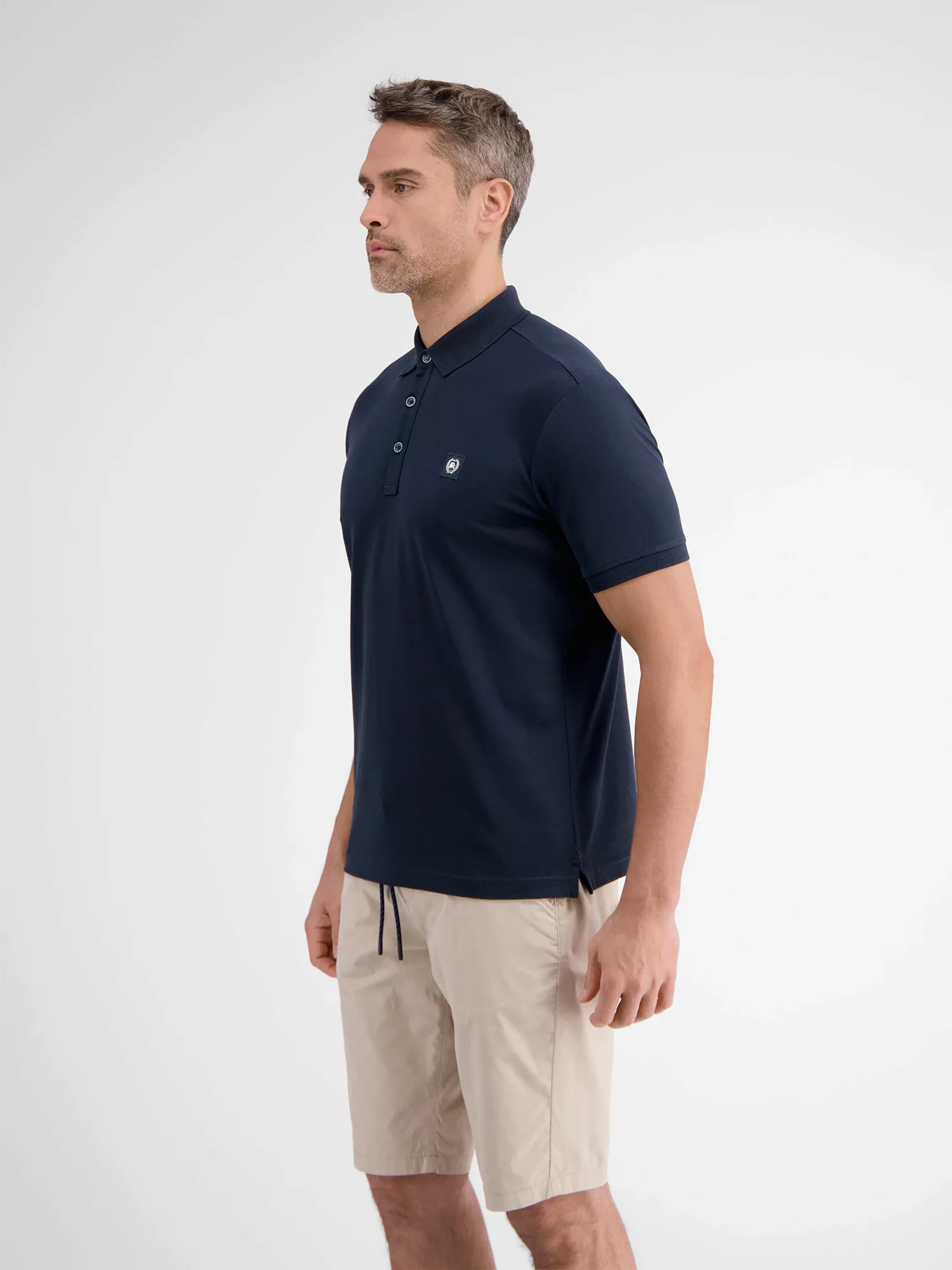 LERROS Poloshirt LERROS Herren Poloshirt mit Stretchanteil, unifarben günstig online kaufen
