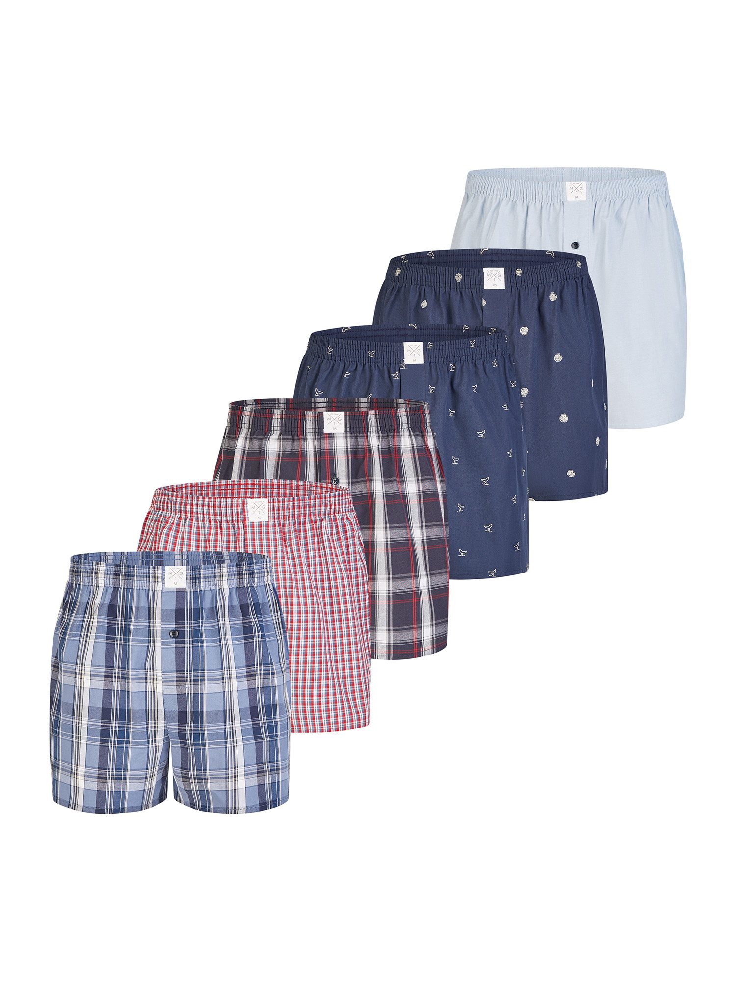 MG-1 Boxer Classics (6-St) American Boxershorts günstig online kaufen