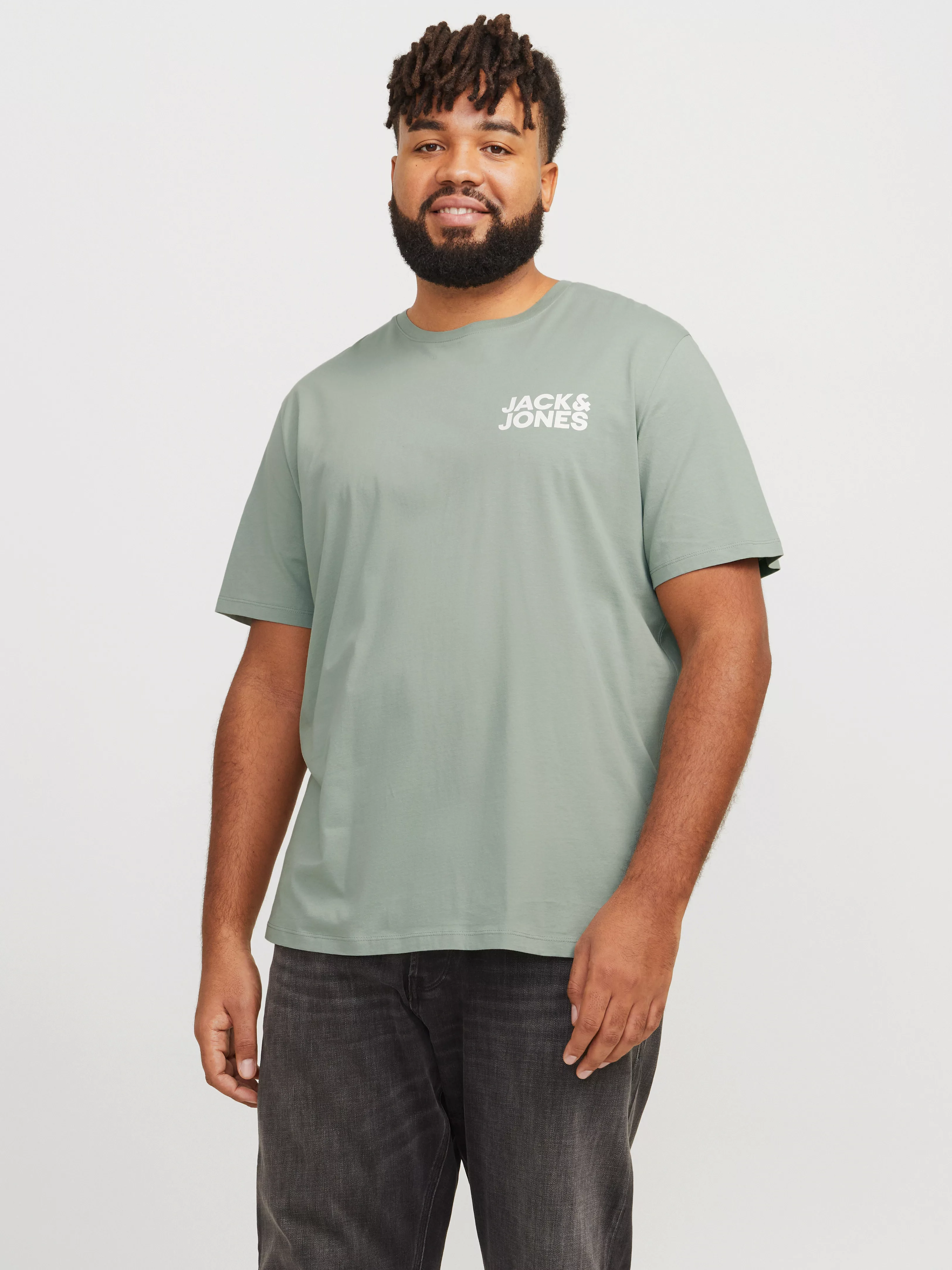 Jack & Jones PlusSize T-Shirt "JJECORP LOGO TEE SS O-NECK NOOS PLS", mit Lo günstig online kaufen