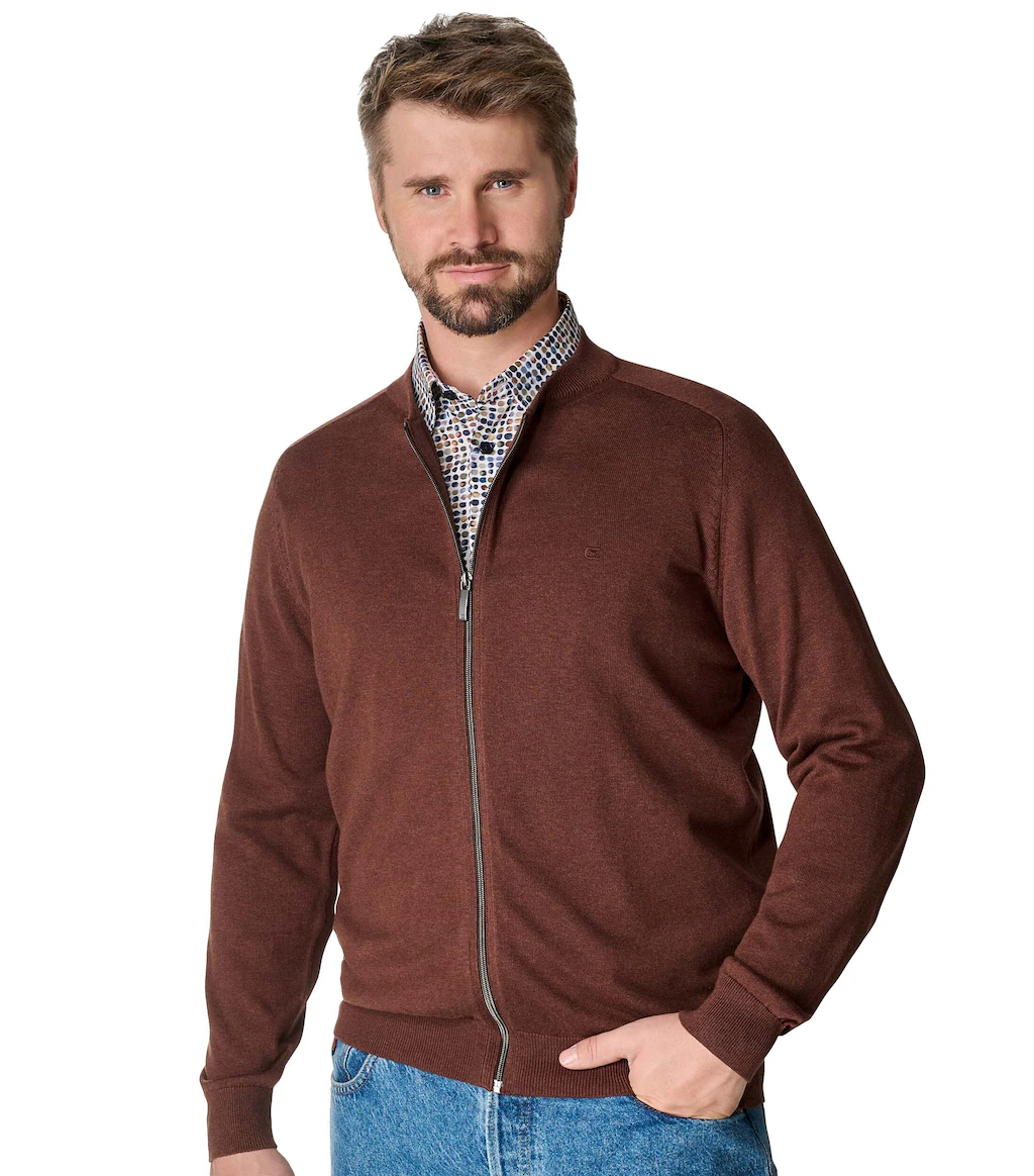 CASAMODA Strickjacke "CASAMODA Strickjacke uni" günstig online kaufen