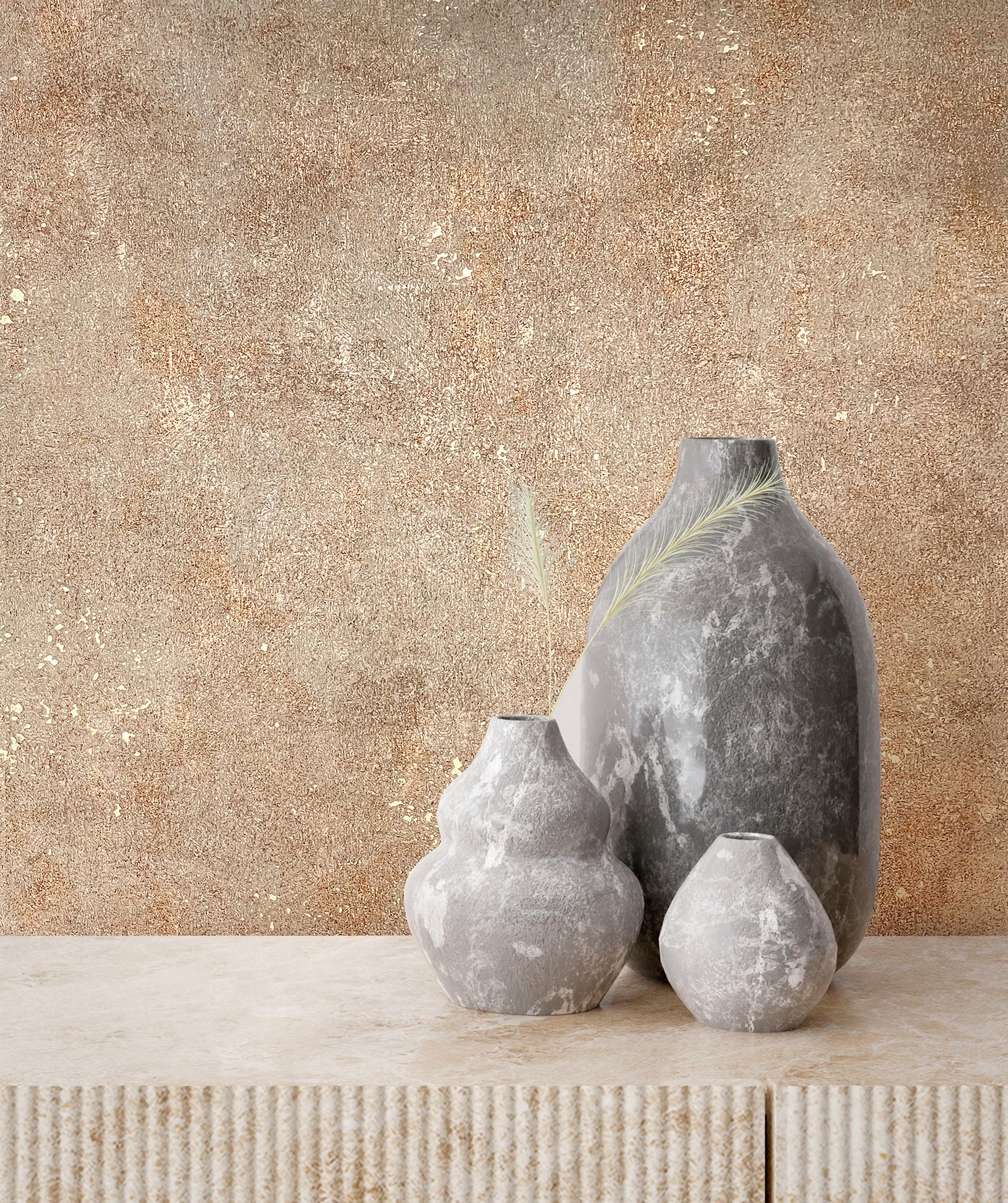 Marburg Vliestapete Concrete, strukturiert, glänzend, moderne günstig online kaufen