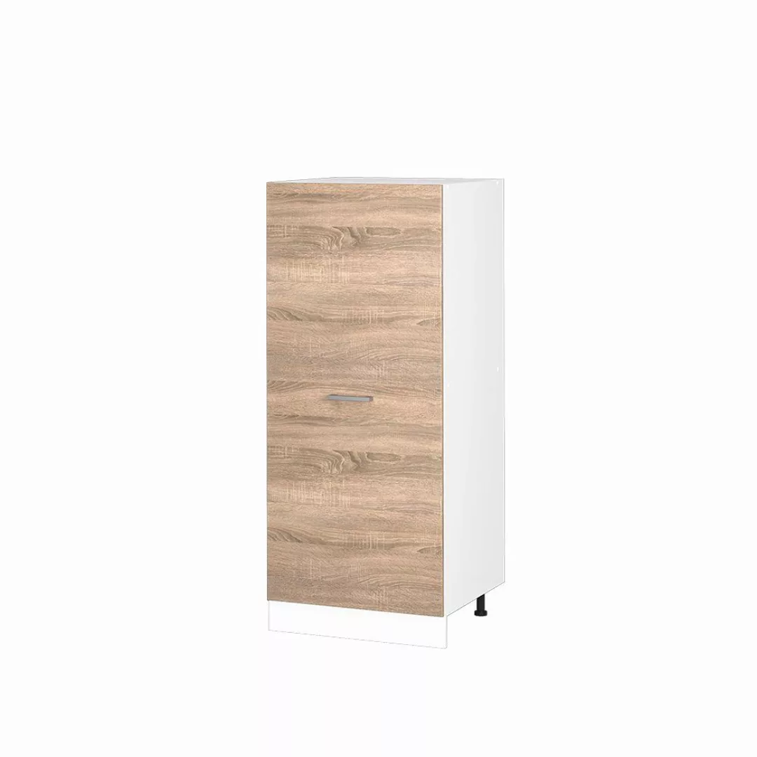 Vicco Hochschrank R-Line, Sonoma/Weiß, 60 cm günstig online kaufen