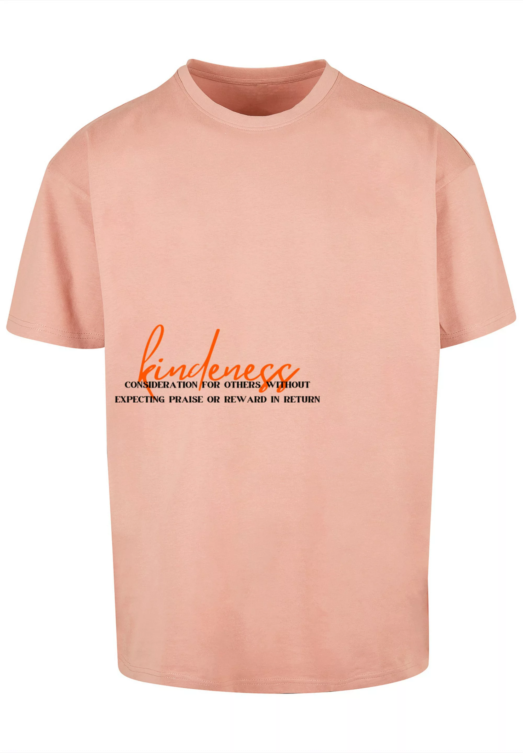 F4NT4STIC T-Shirt "kindness OVERSIZE TEE", Print günstig online kaufen