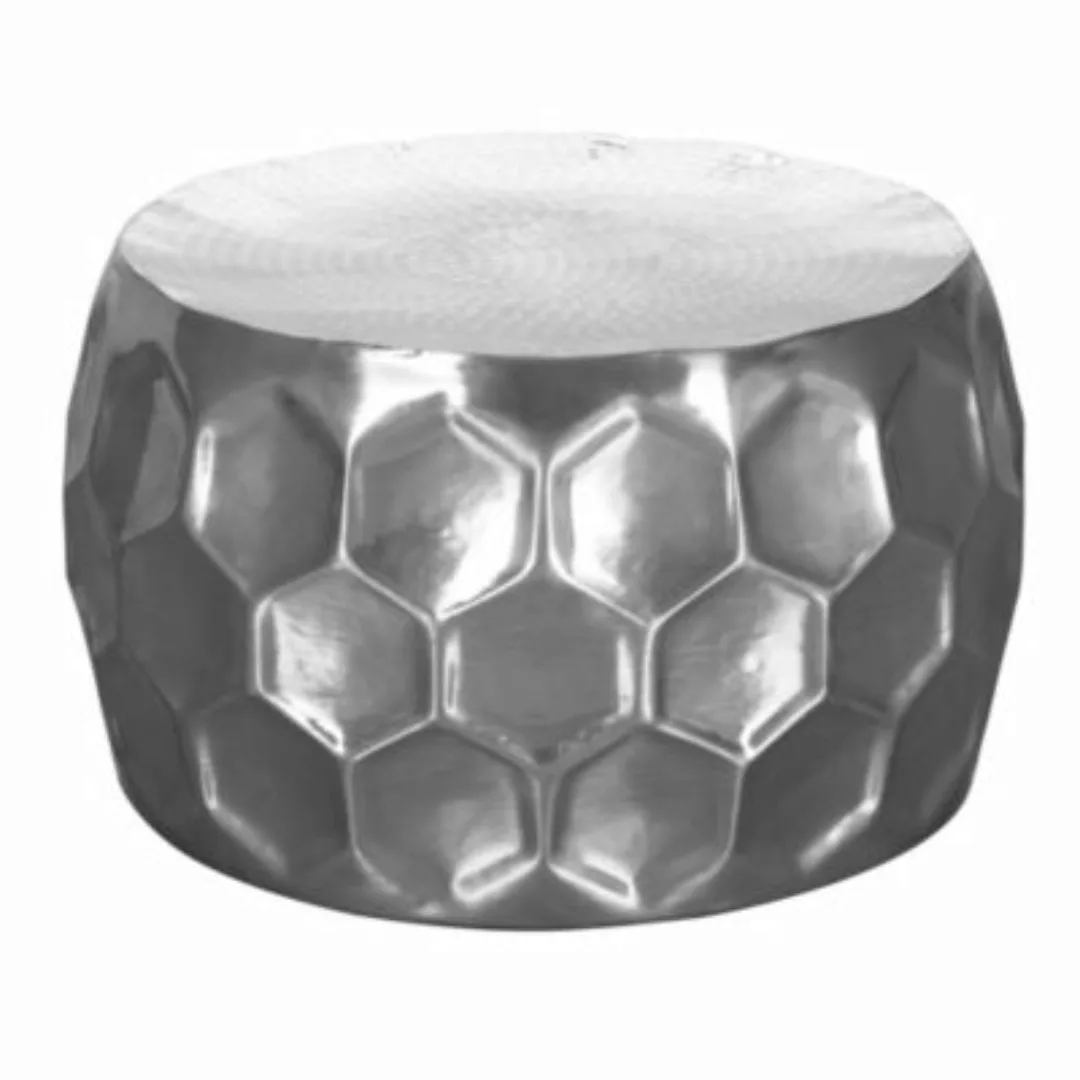 FineBuy Couchtisch Aluminium x x 36 cm (LxBxH) silber günstig online kaufen