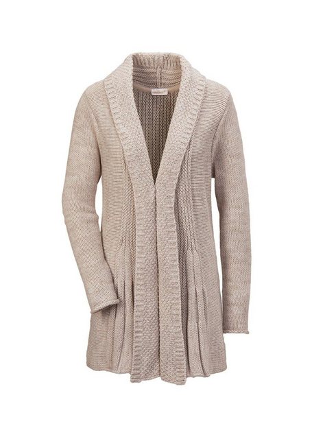 GOLDNER Strickjacke Supersofte ausgestellte Strickjacke günstig online kaufen