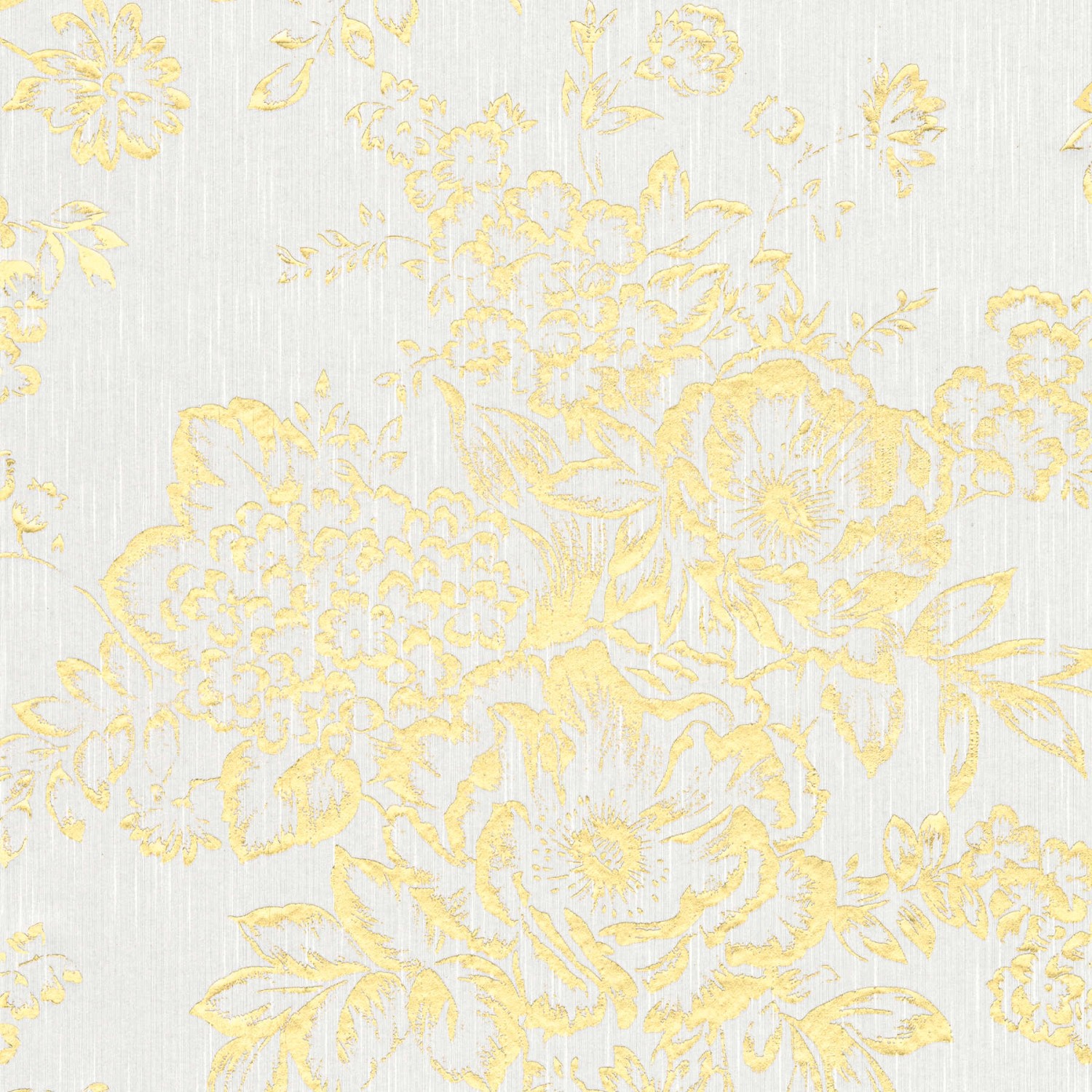 Tadessi Tapete Blumen Florentin M1 No 2163 Vliestapete Gold Weiß Floral Abs günstig online kaufen