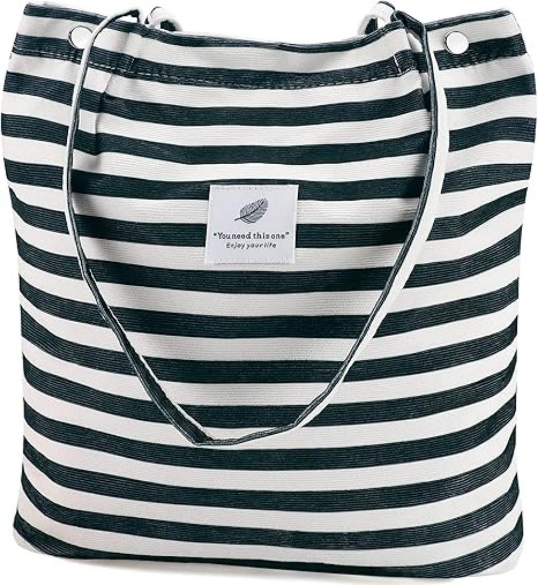 Coonoor Schultertasche Damen Grosse Kapazität Canvas günstig online kaufen