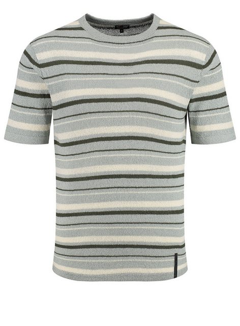 Key Largo T-Shirt Herren T-Shirt BARRIO in Strickoptik (1-tlg) günstig online kaufen