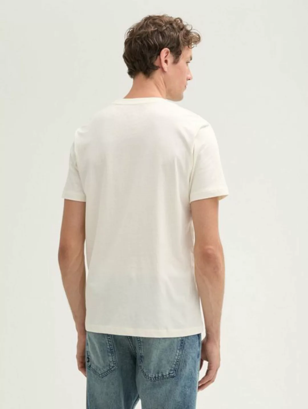 TOM TAILOR Denim T-Shirt T-Shirt mit recycelter Baumwolle günstig online kaufen