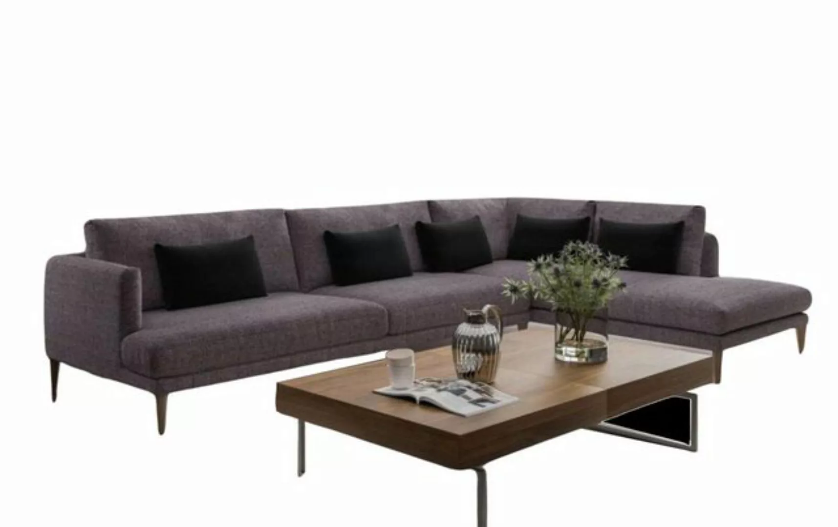 JVmoebel Ecksofa Wohnlandschaft Sofa Ecksofas L-Form Textilmöbel Moderne, M günstig online kaufen