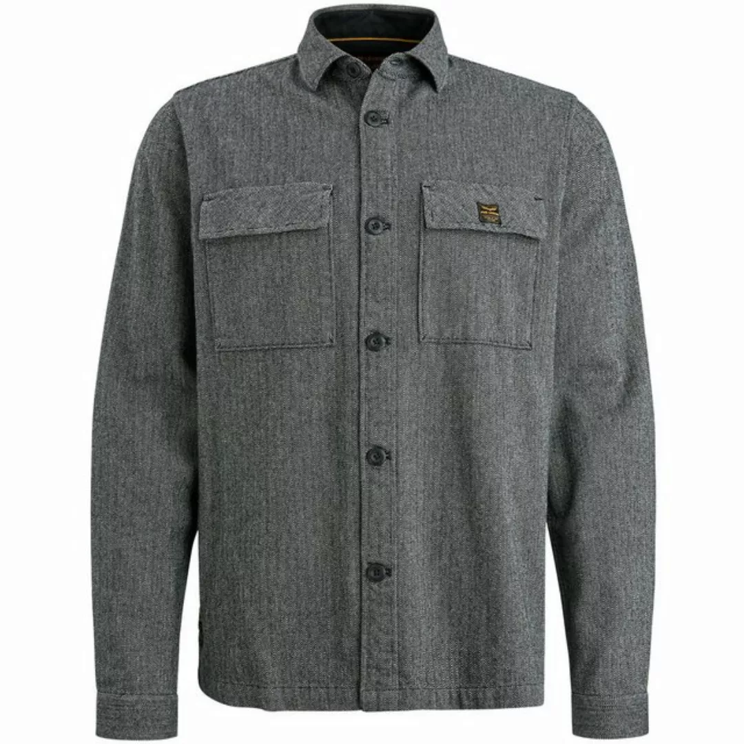 PME LEGEND Langarmhemd Long Sleeve Shirt Tweedlook günstig online kaufen