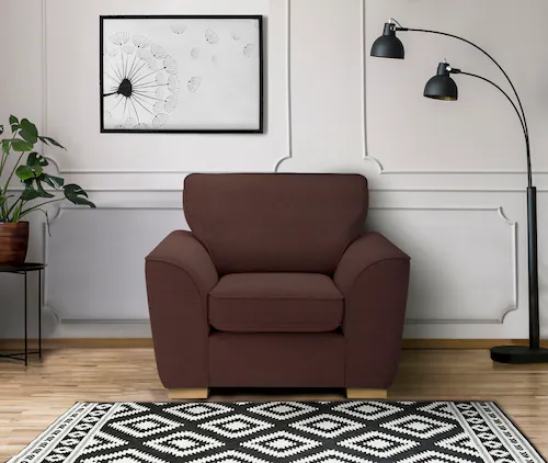 Home affaire Sessel "Savoy Cocktailsessel", gemütlicher Sessel, in 2 Bezugs günstig online kaufen