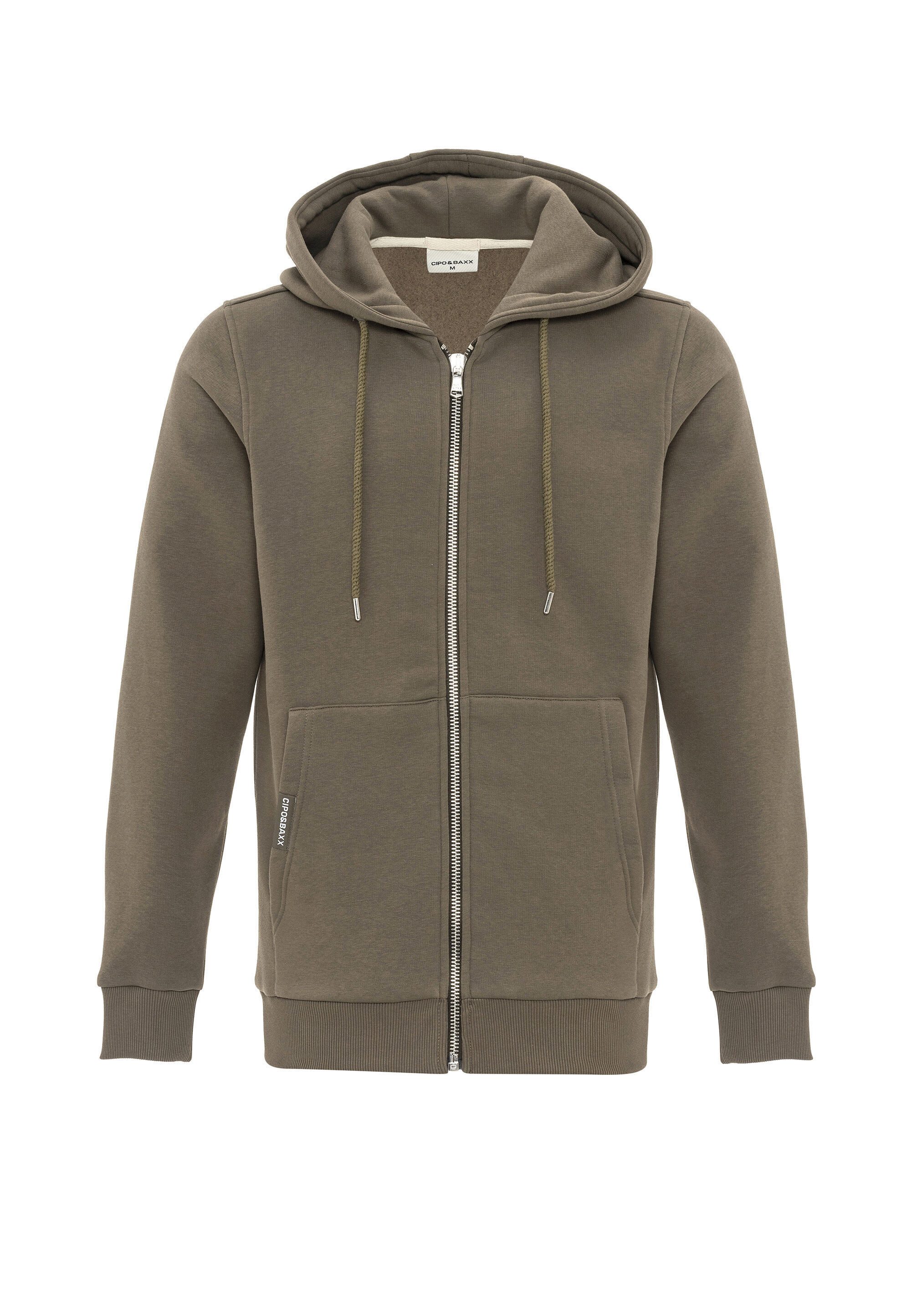 Cipo & Baxx Sweatjacke "Jacken", mit Kapuze, CL556 günstig online kaufen