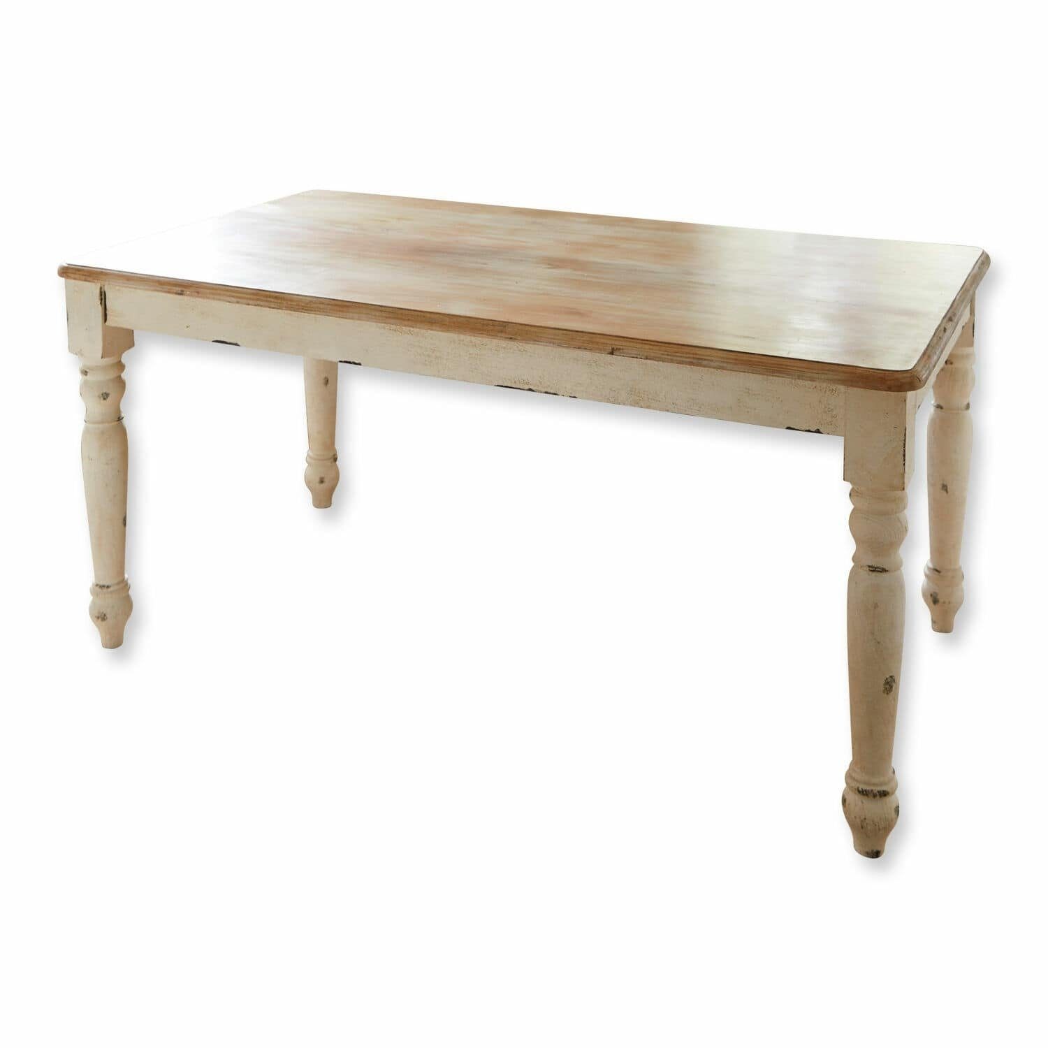 Mirabeau Esstisch Tisch Mont Lisan braun/antikweiß günstig online kaufen