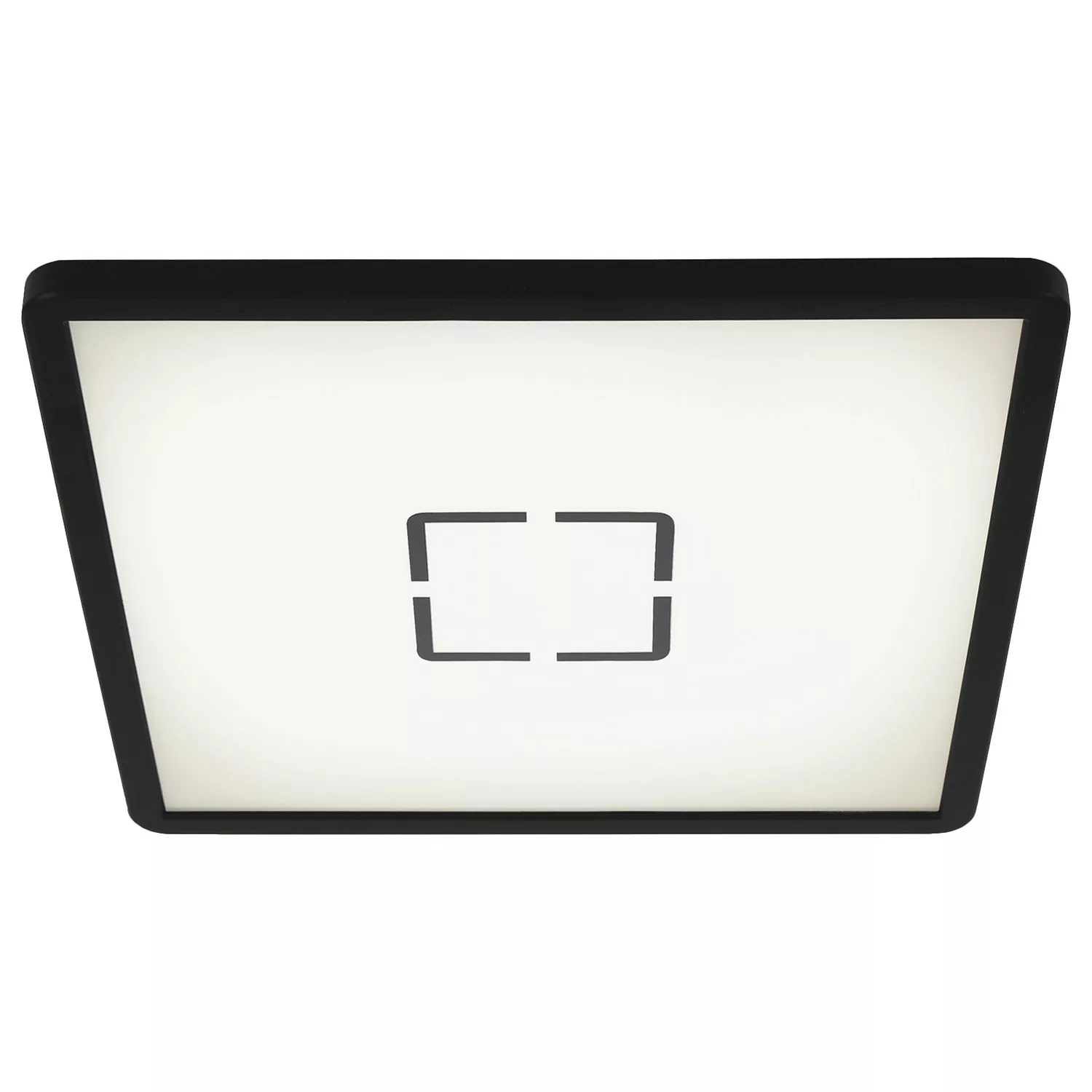 LED-Deckenlampe Free, 29 x 29 cm, schwarz günstig online kaufen