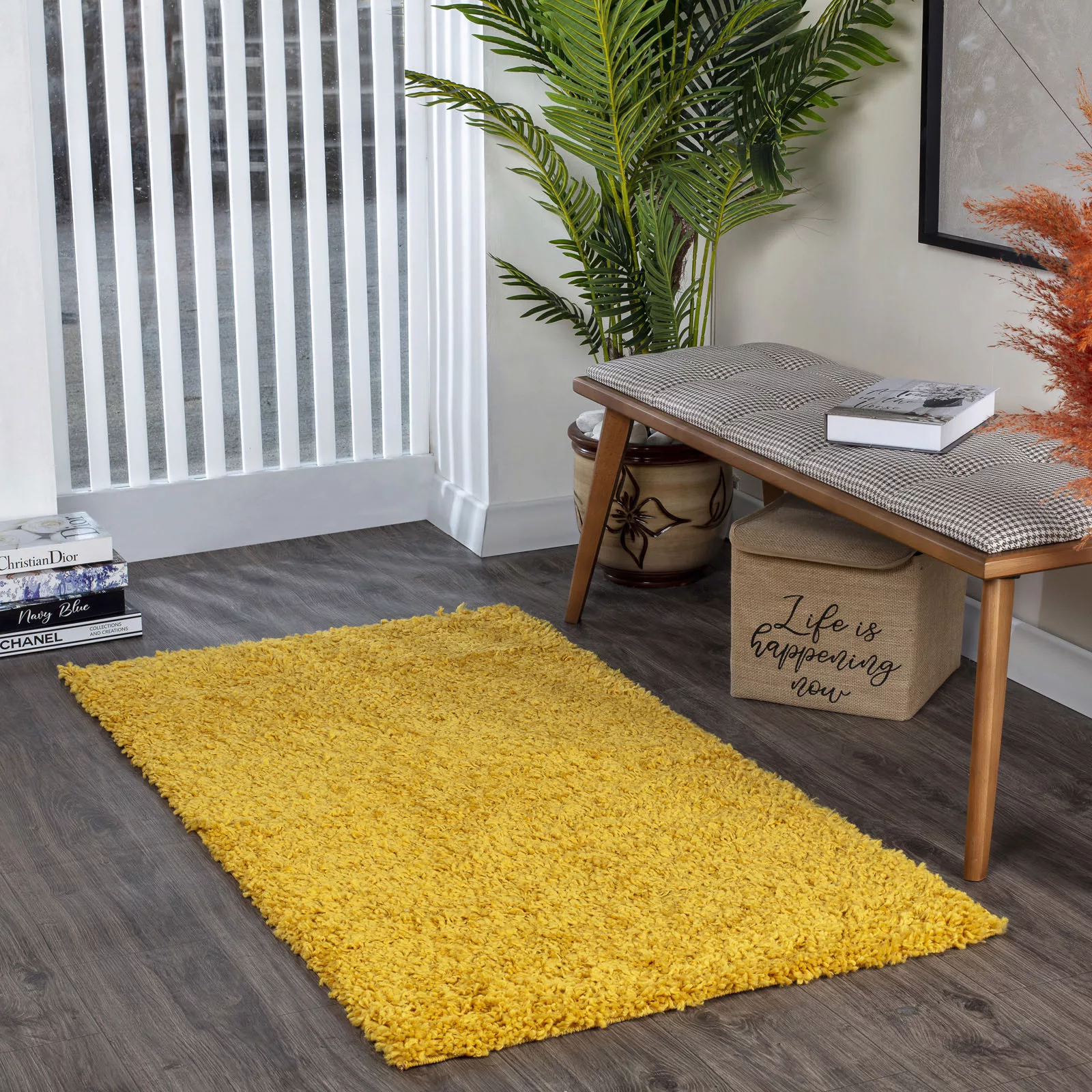 Surya Hochflor-Teppich »BORACAY«, rechteckig, 37 mm Höhe, Flauschig, Langfl günstig online kaufen