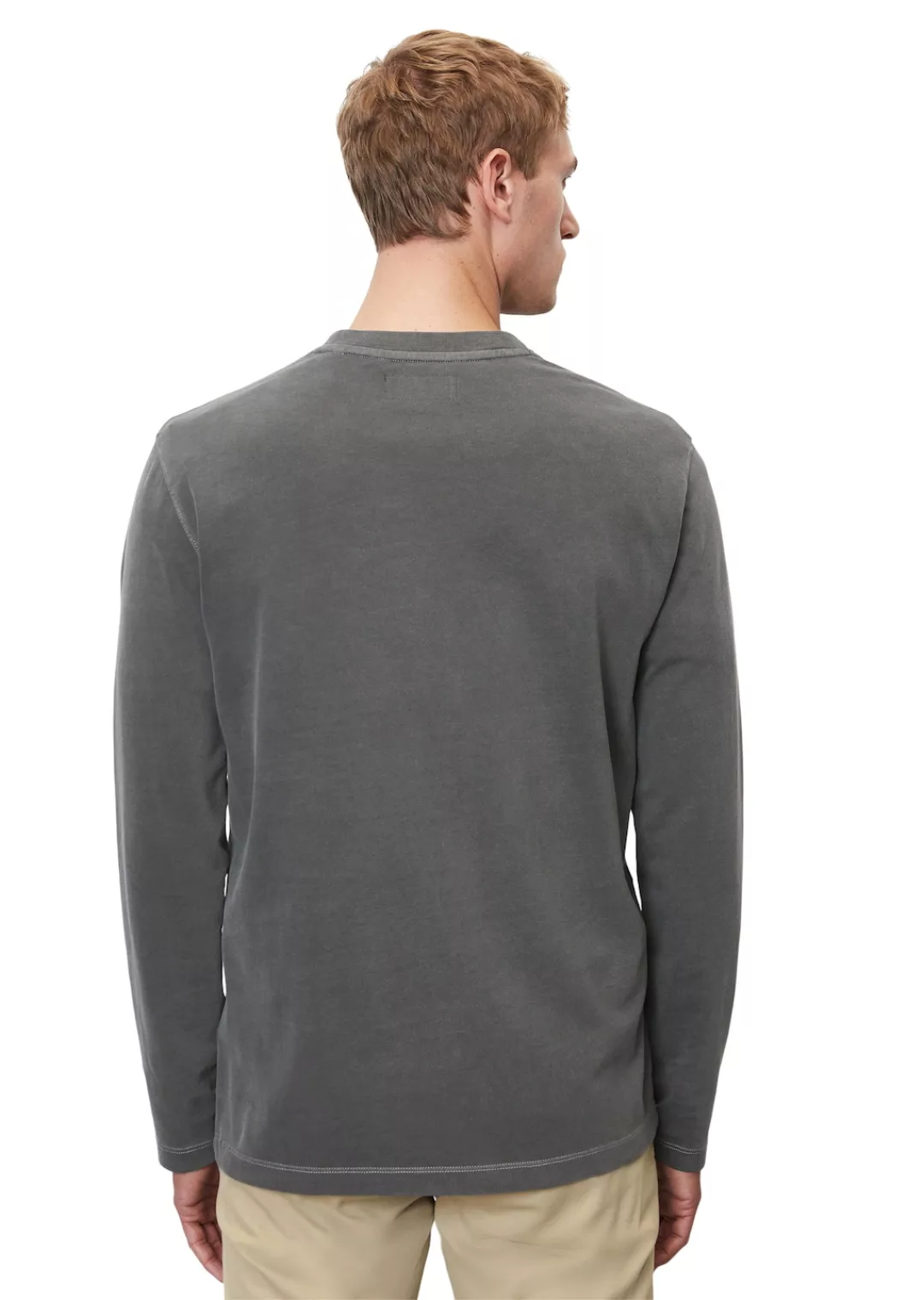 Marc OPolo Langarmshirt "aus Organic Cotton" günstig online kaufen