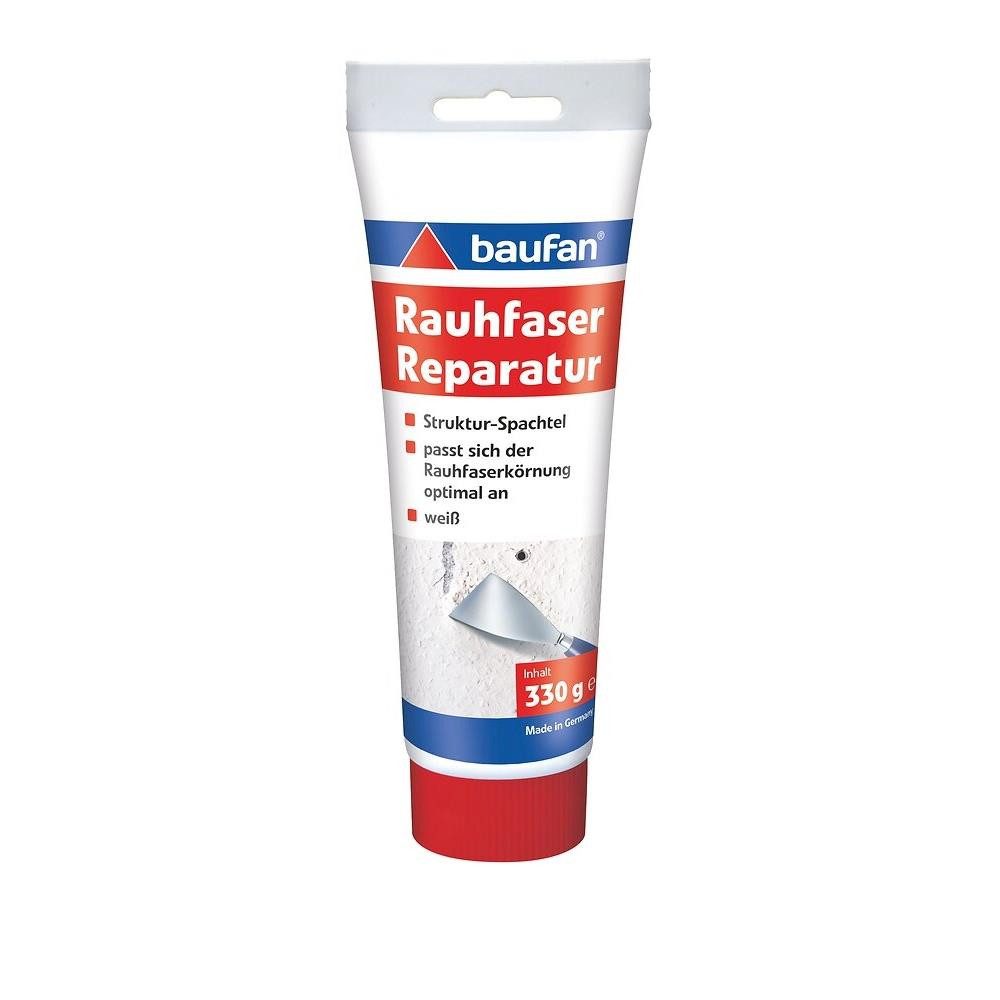 baufan® Spachtelmasse Rauhfaser Reparatur 330g Raufaserspachtel günstig online kaufen