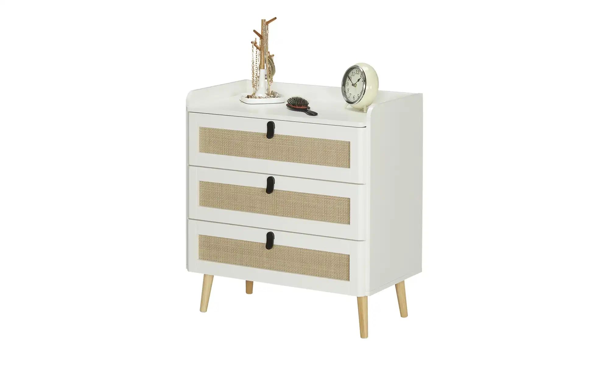 Kommode  Seveso ¦ weiß ¦ Maße (cm): B: 70 H: 75 T: 40 Kommoden & Sideboards günstig online kaufen