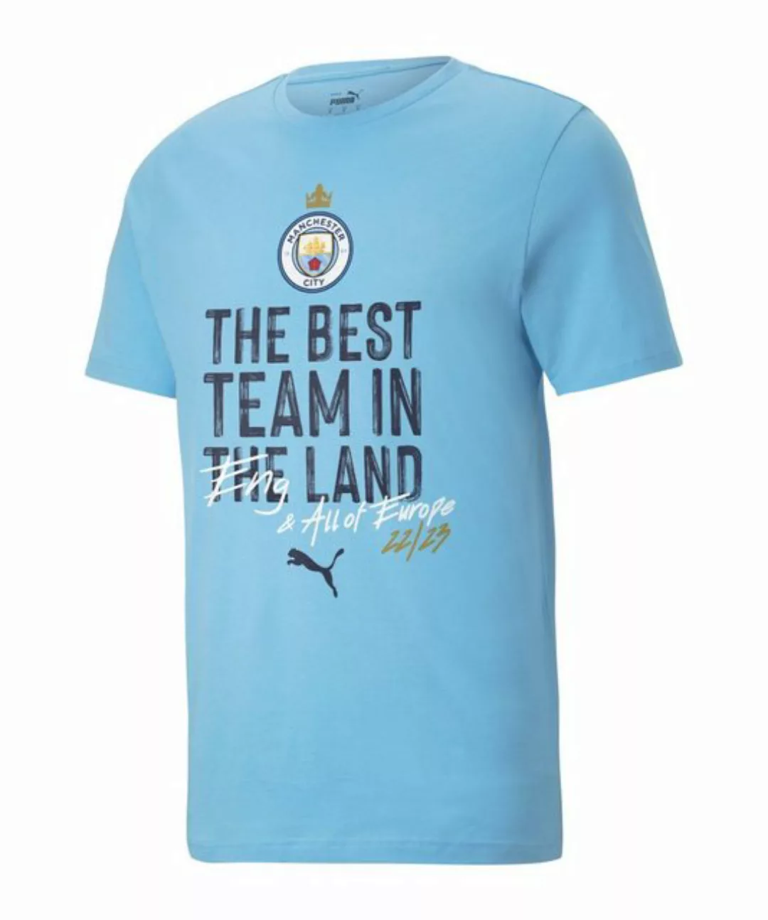 PUMA T-Shirt Manchester City Champions League-Sieger T-Shirt 23 default günstig online kaufen
