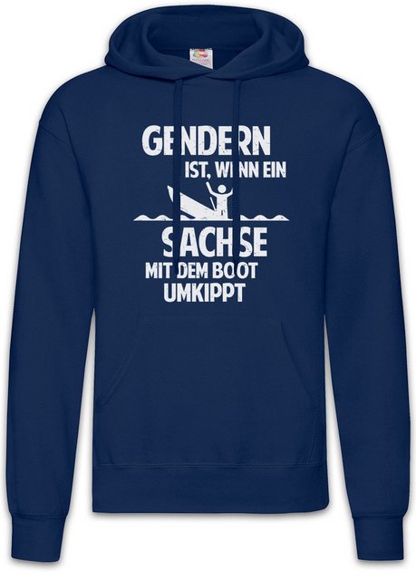 Urban Backwoods Hoodie Gendern Sachse Herren Hoodie DDR Mauer Ostalgie Ostd günstig online kaufen