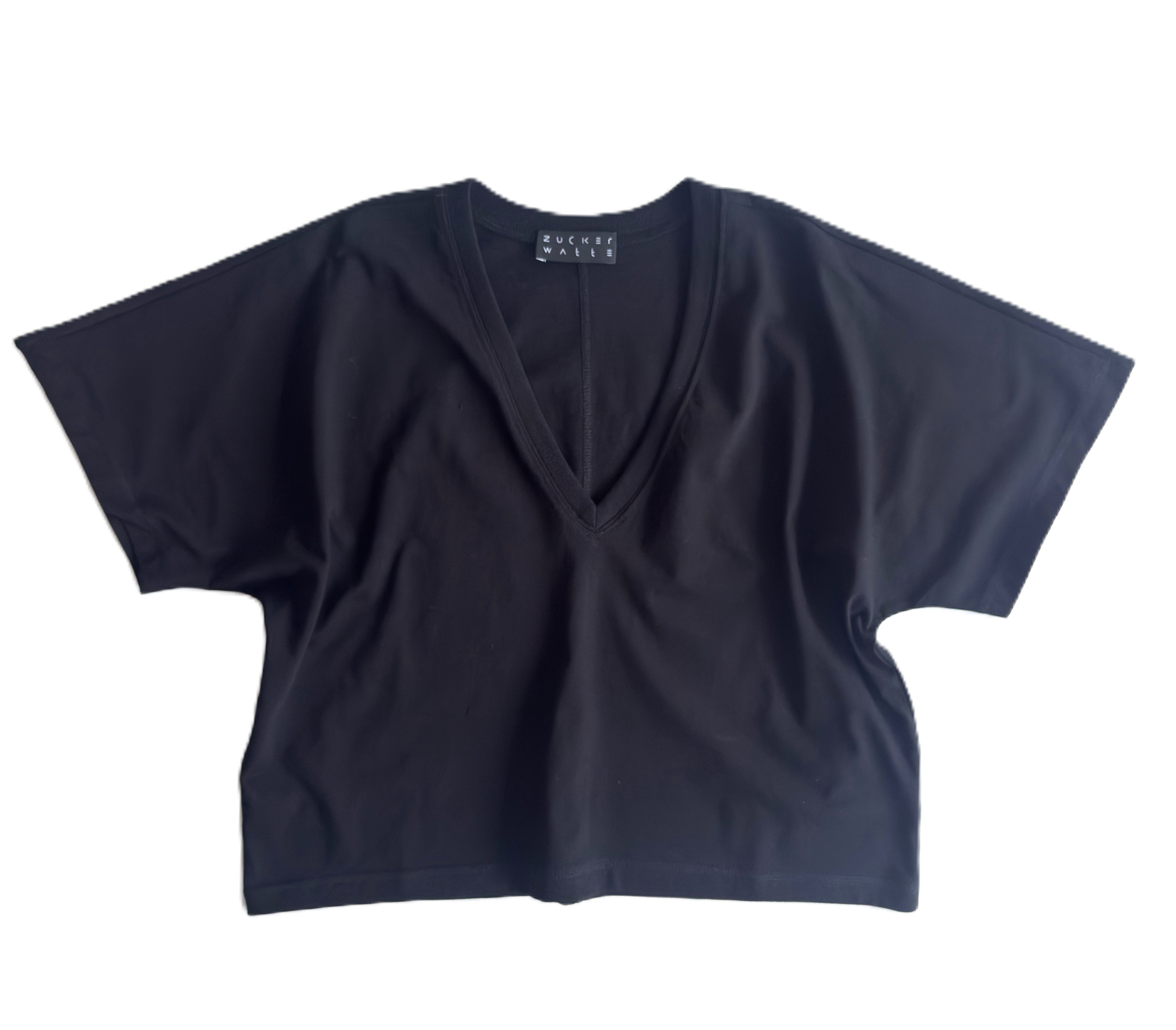Zuckerwatte V-Shirt modisch geschnitten aus 100% günstig online kaufen