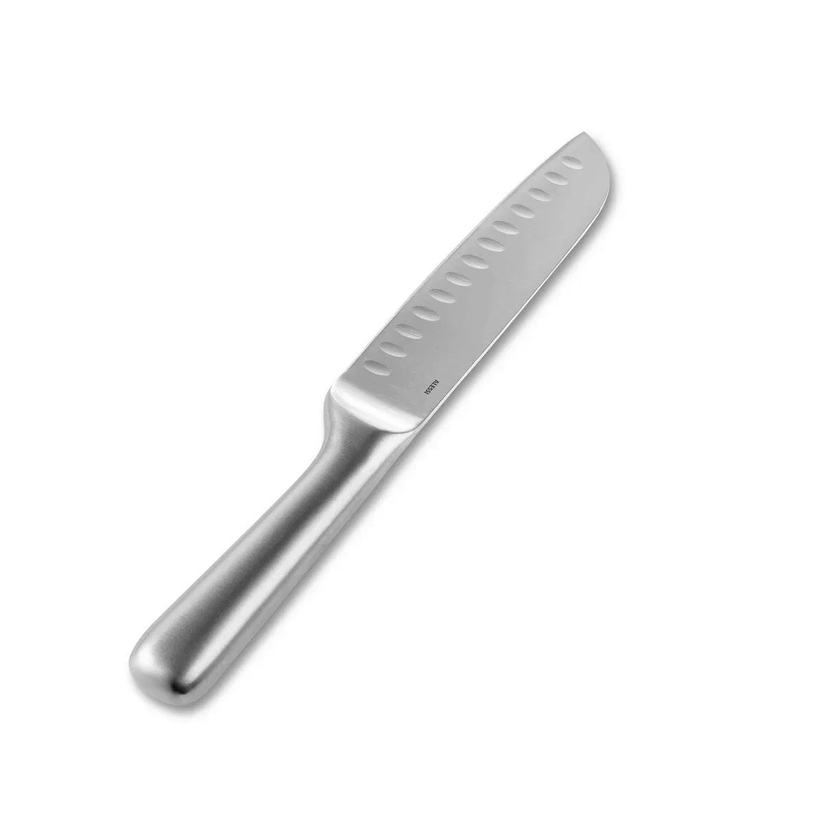 Santoku Messer Mami metall / L 26 cm - Alessi - Metall günstig online kaufen