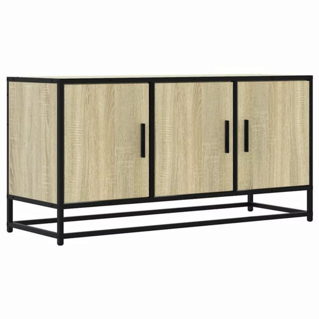 vidaXL TV-Schrank TV-Schrank Sonoma-Eiche 100x35x50 cm Holzwerkstoff (1-St) günstig online kaufen