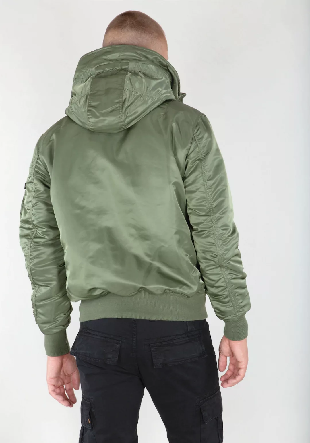 Alpha Industries Bomberjacke "MA-1 HOODED", mit Kapuze günstig online kaufen