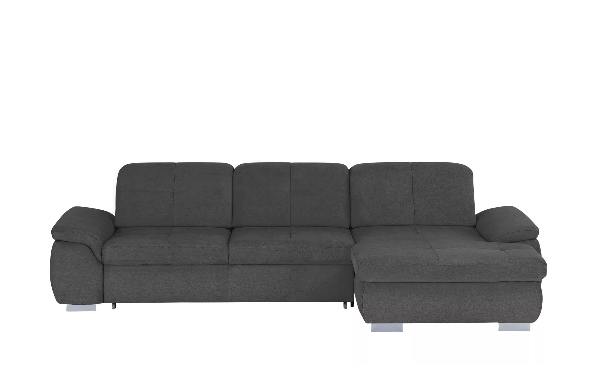 Ecksofa - grau - 83 cm - Polstermöbel > Sofas > Ecksofas - Möbel Kraft günstig online kaufen