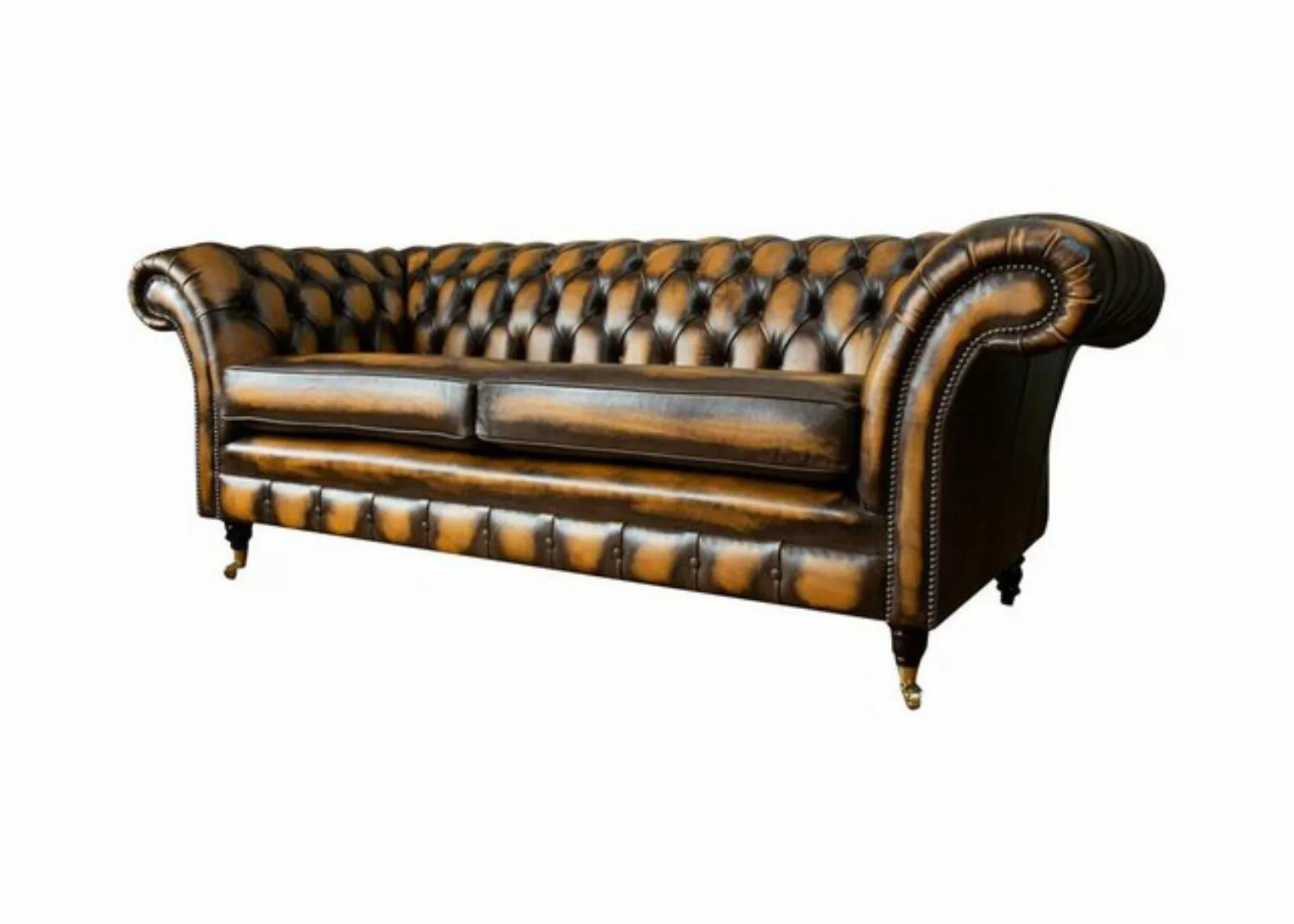 Xlmoebel Chesterfield-Sofa Design Sofa Polster Couchen Leder Relax Moderne günstig online kaufen