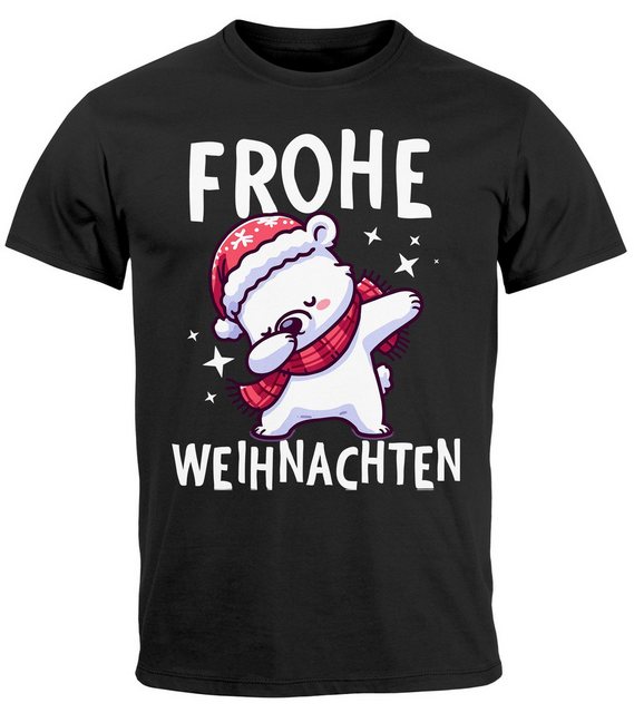 MoonWorks Print-Shirt Herren T-Shirt Frohe Weihnachten Lustig Weihnachtsshi günstig online kaufen