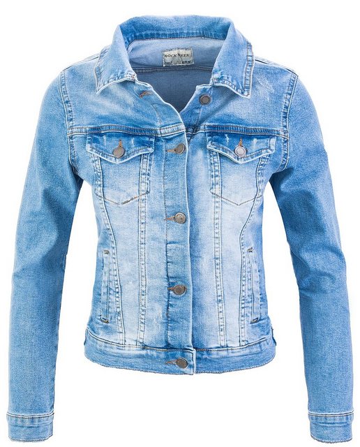 Rock Creek Jeansjacke Damen Jeansjacke Denim D-401 günstig online kaufen