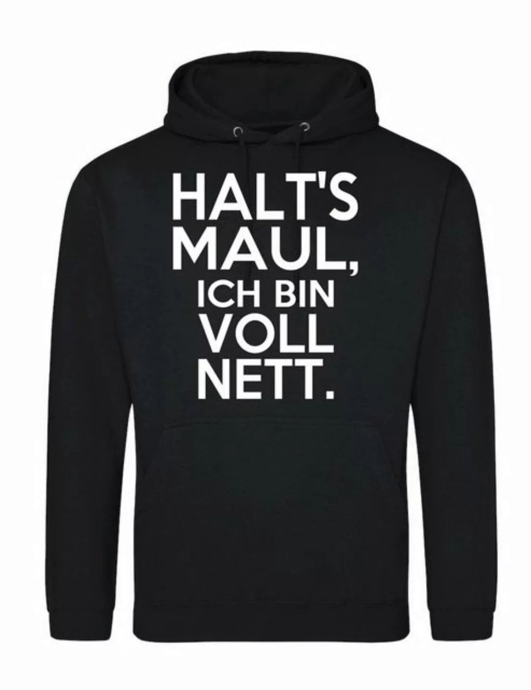 Youth Designz Kapuzenpullover Herren Hoodie Pullover "Halts Maul ich bin vo günstig online kaufen