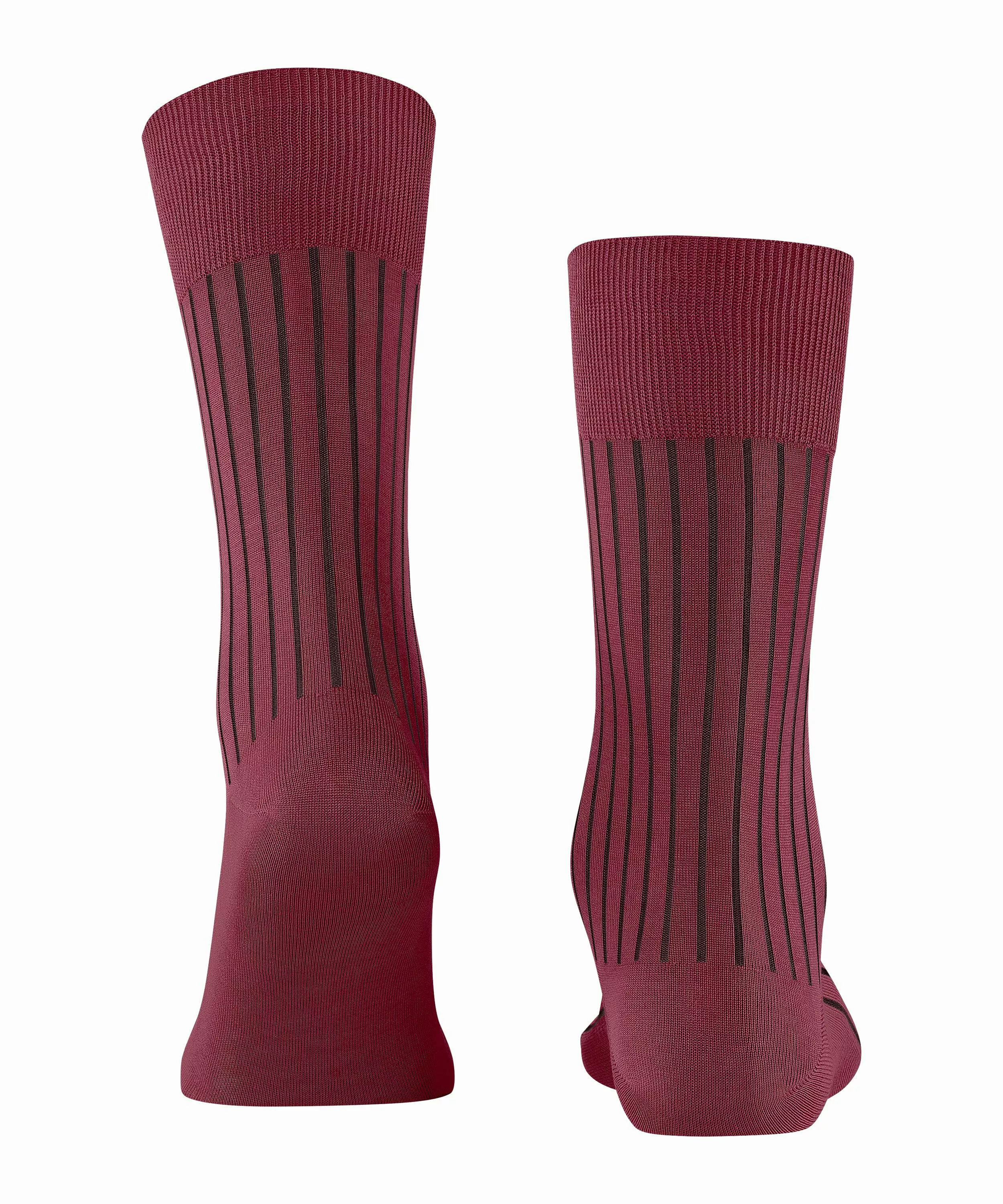 FALKE Shadow Herren Socken, 45-46, Rot, Rippe, Baumwolle, 14648-841306 günstig online kaufen