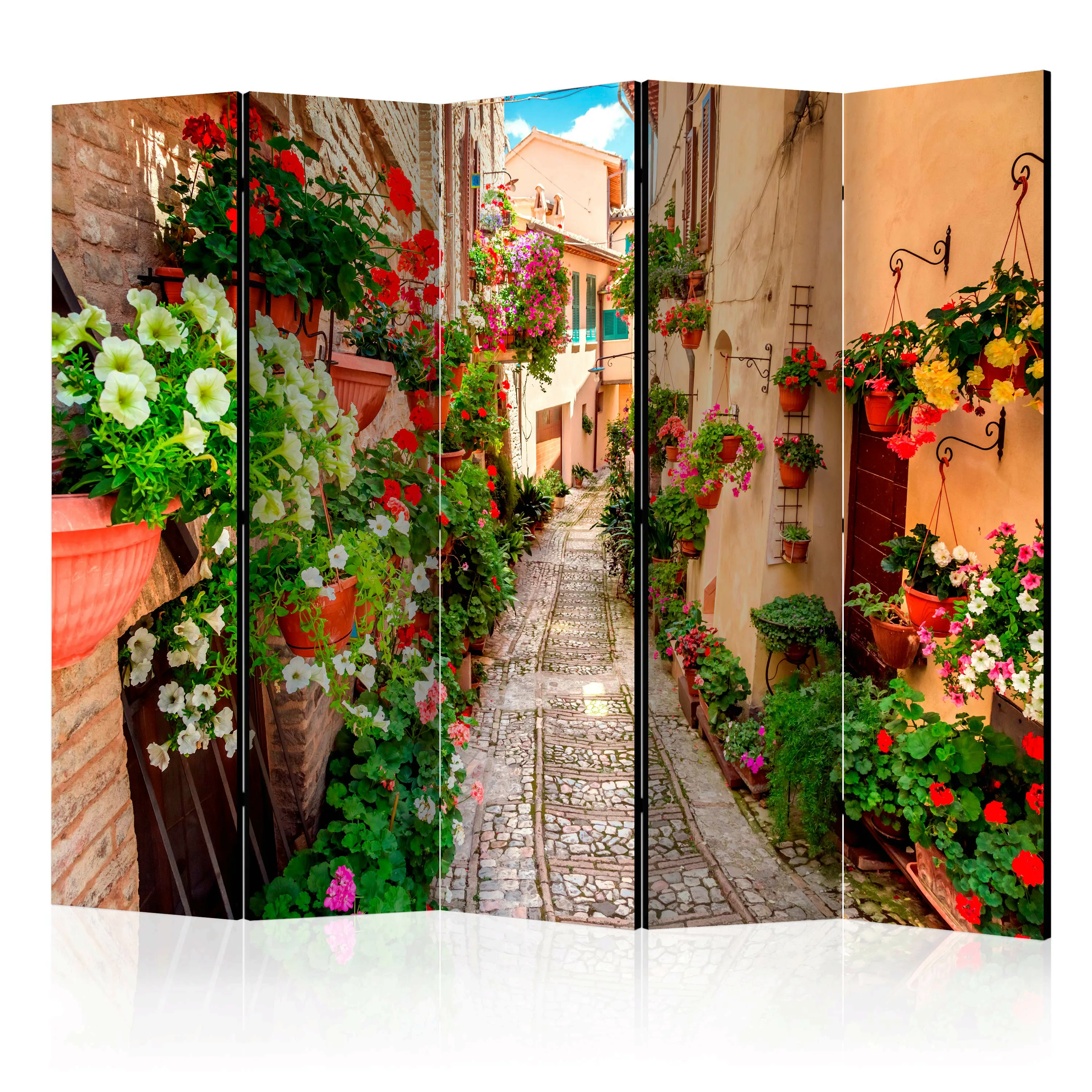 5-teiliges Paravent - Alley In Umbria Ii [room Dividers] günstig online kaufen