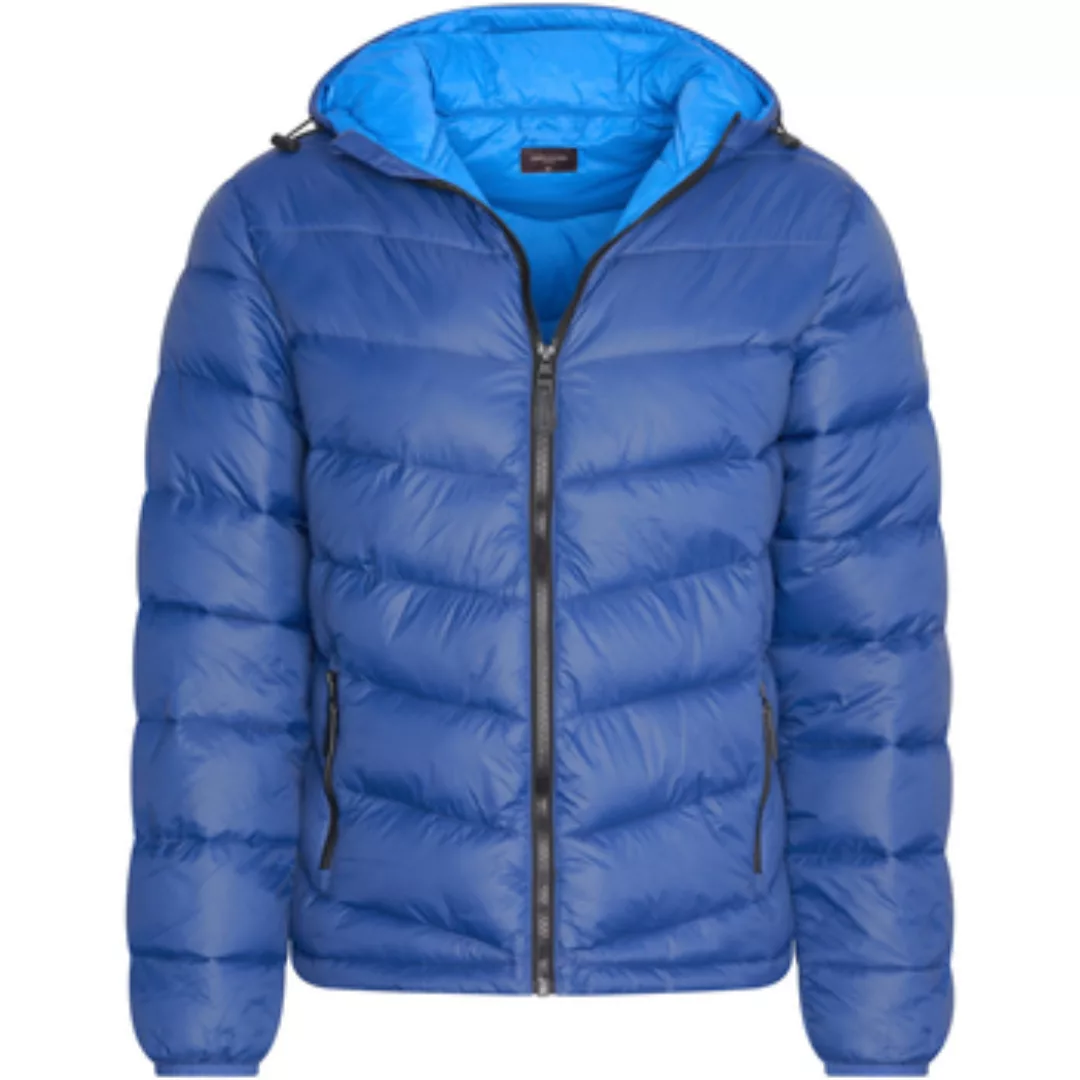 Cappuccino Italia  Parkas Hooded Winter Jacket Navy günstig online kaufen