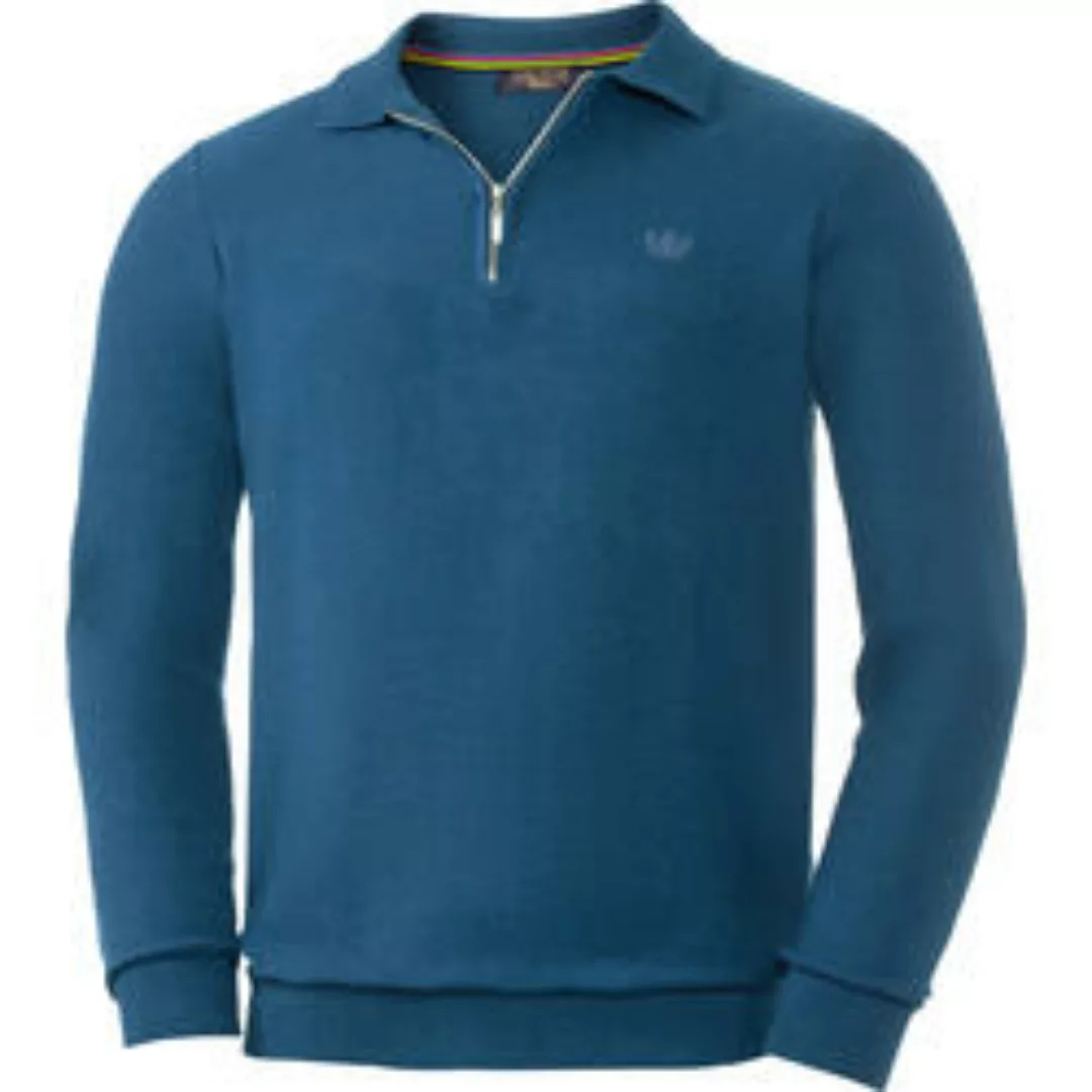 Franco Bettoni Herren Polo Pullover mit Zipper günstig online kaufen