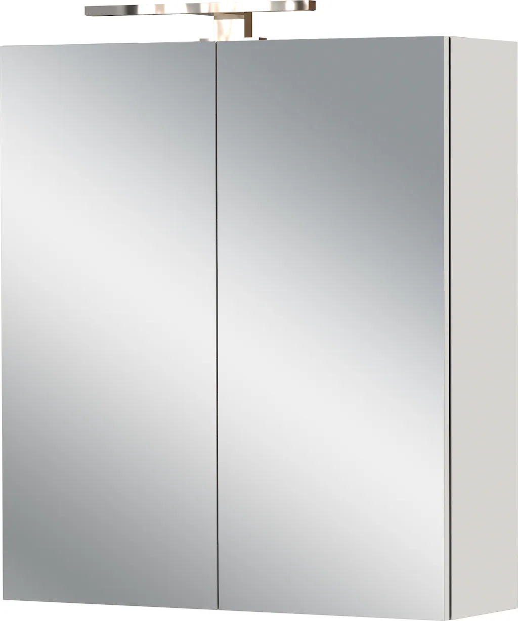 GERMANIA Spiegelschrank "GW-Arcena", (1 St.), inkl. LED-Beleuchtung & Steck günstig online kaufen