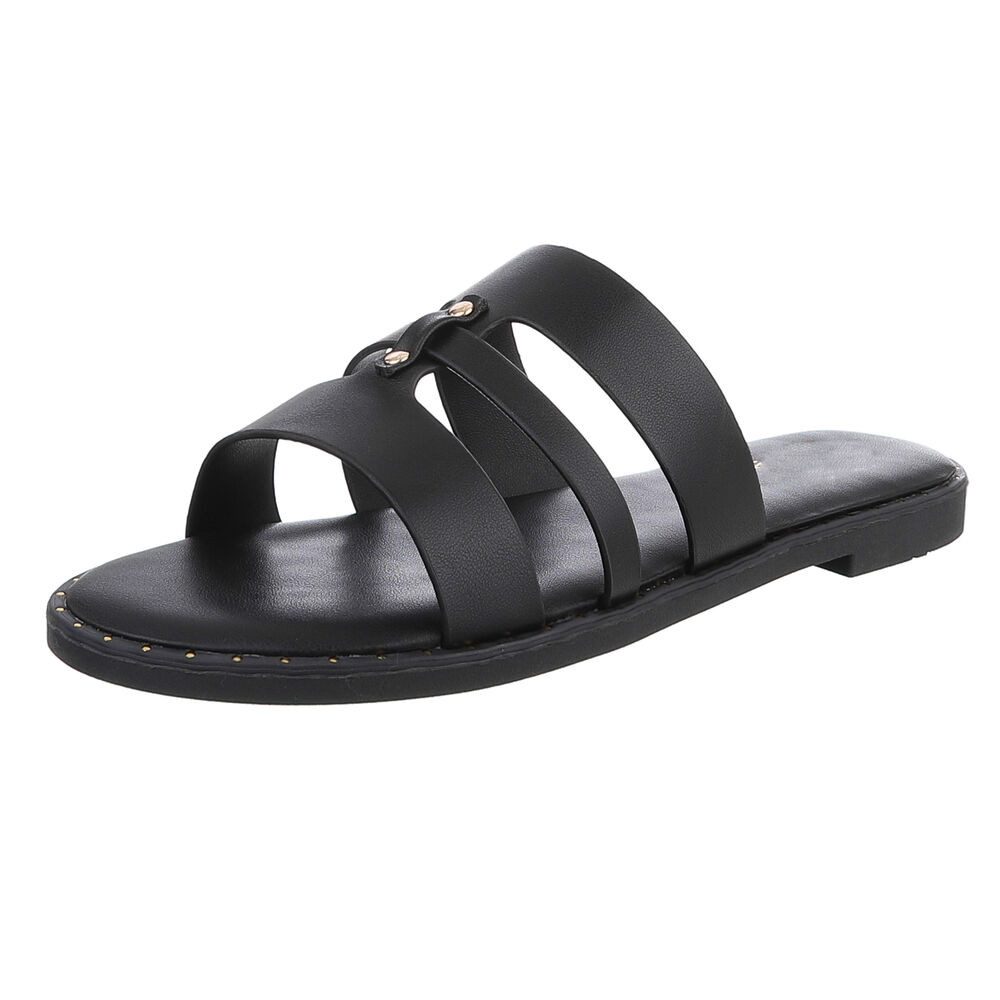 Ital-Design Elegante Damen-Sandalen aus veganem Material, günstig online kaufen