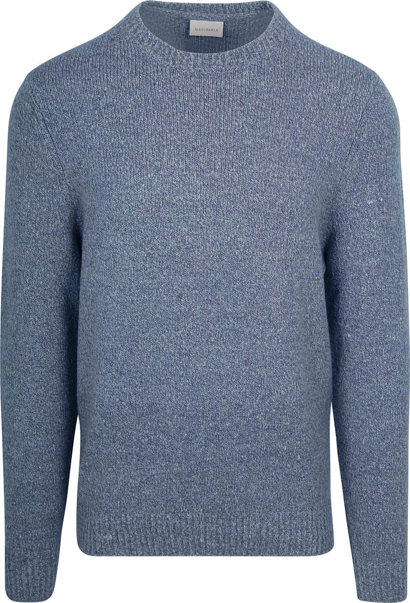 Suitable Pullover Boiled Wool Blau - Größe XL günstig online kaufen